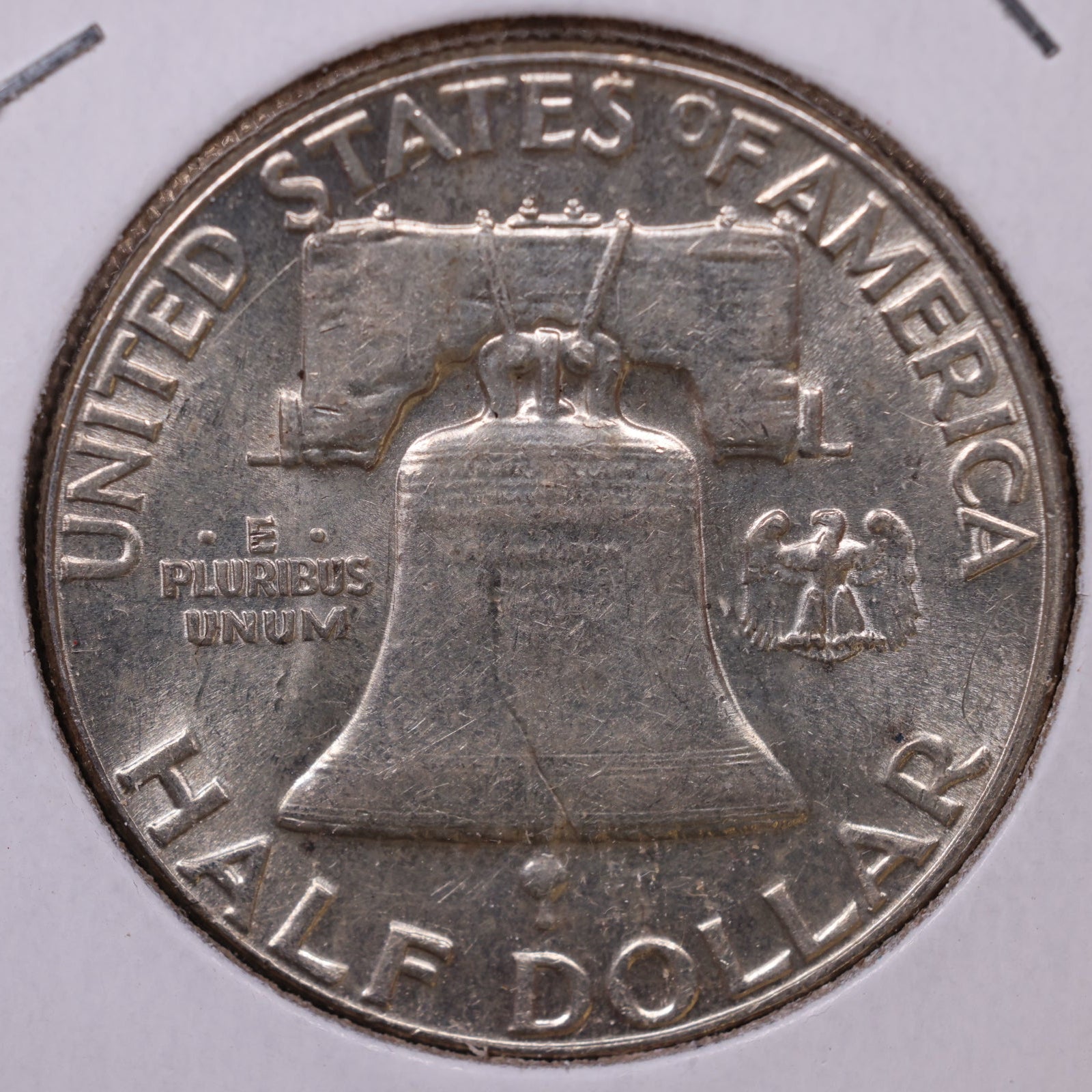 1960 Ben Franklin Half Dollar, About Uncirculated Coin, Store #HR1684