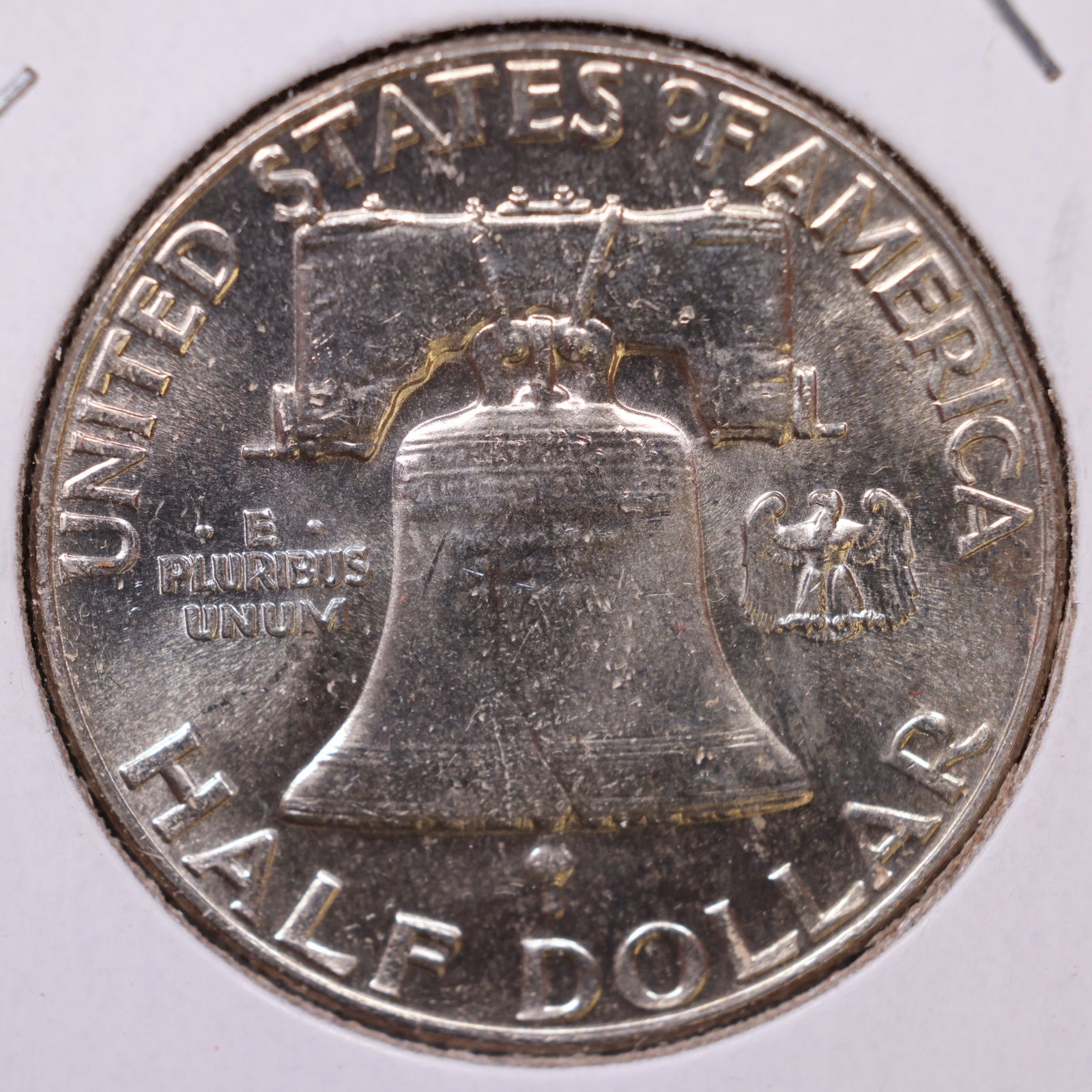 1960 Ben Franklin Half Dollar, Mint State Uncirculated Coin, Store #HR1686