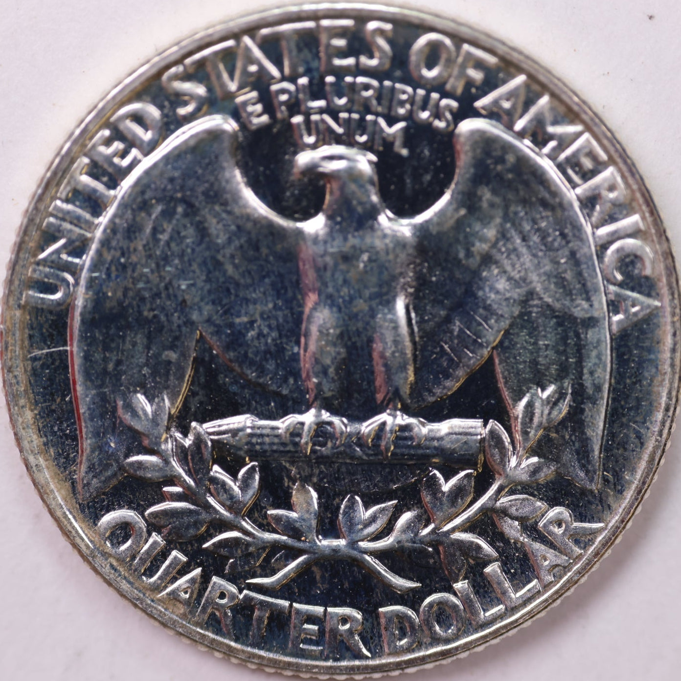 1955 Washington Silver Proof Quarter, Affordable Collectible Coins. Sale #035379