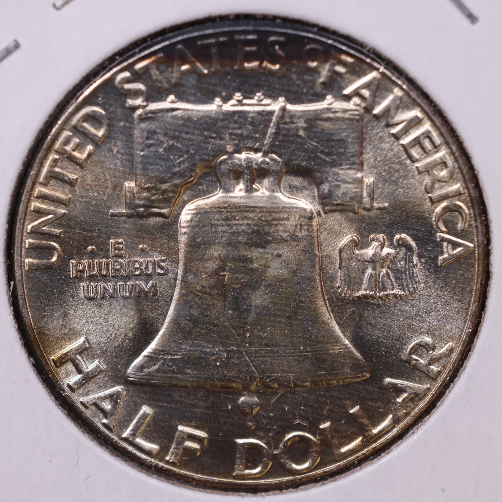 1960 Ben Franklin Half Dollar, Mint State Uncirculated Coin, Store #HR1689