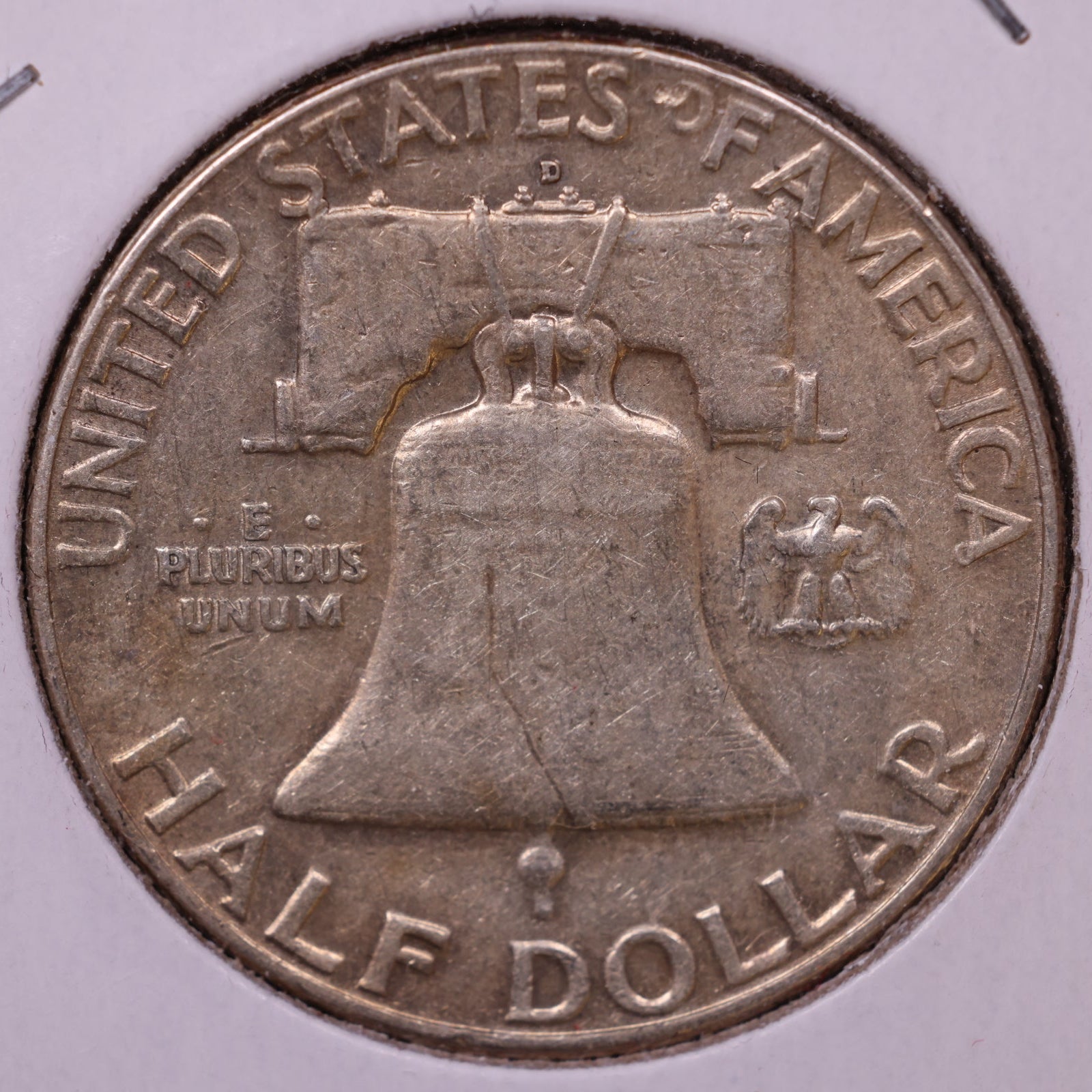 1961-D Franklin Half Dollar, Very Fine Circulated Coin, Store #HR1693