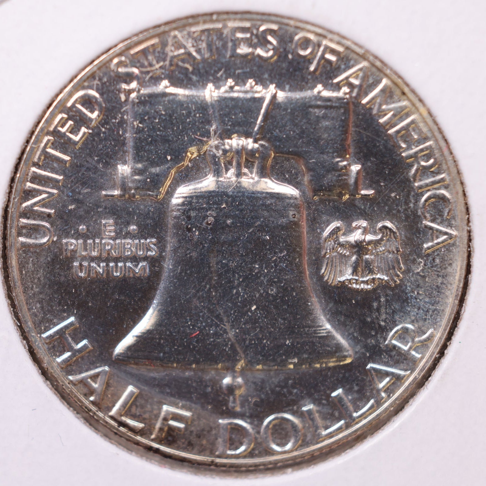 1962 Ben Franklin Half Dollar, Proof Uncirculated Coin, Store #HR1698
