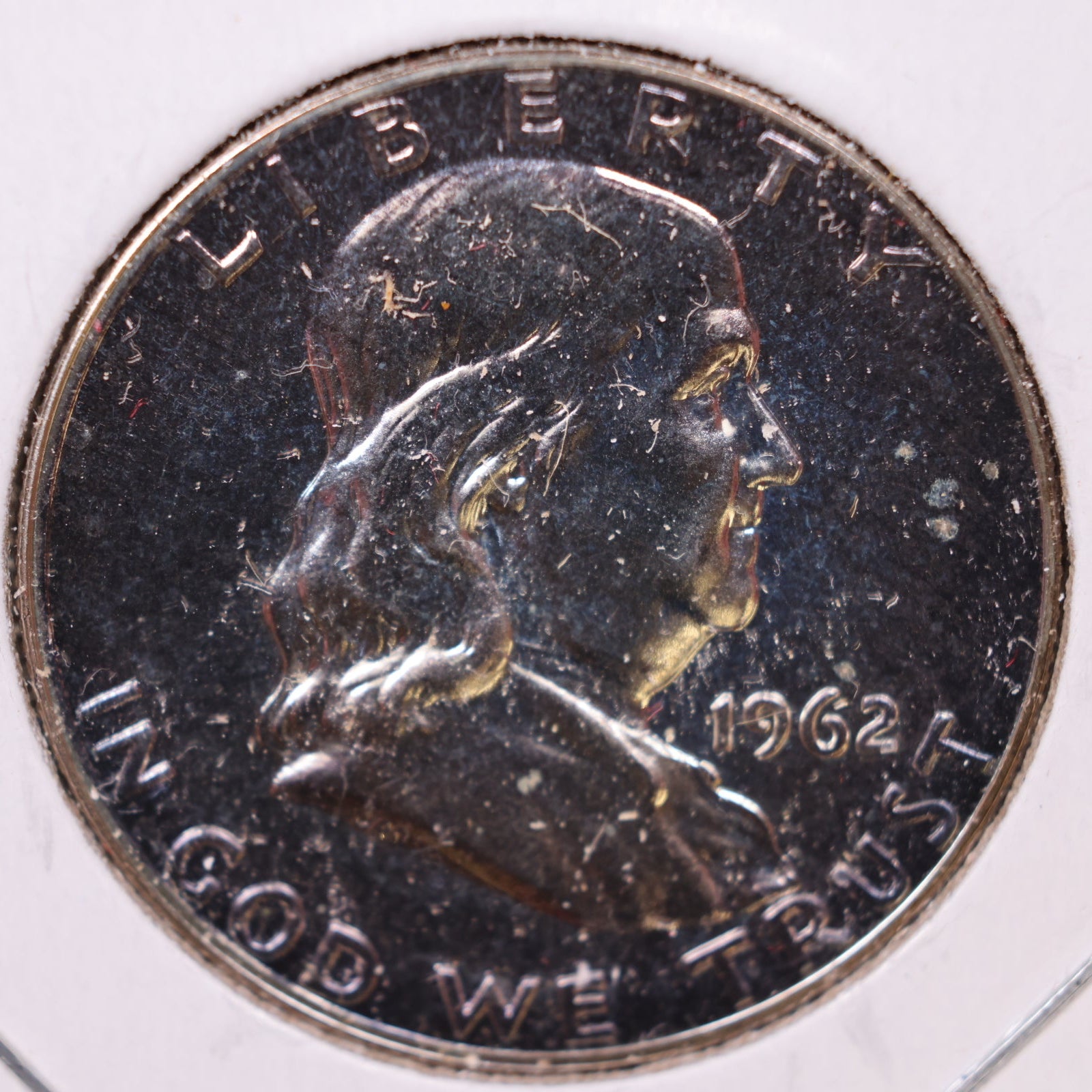 1962 Franklin Half Dollar, Proof Uncirculated Coin, Store #HR1702