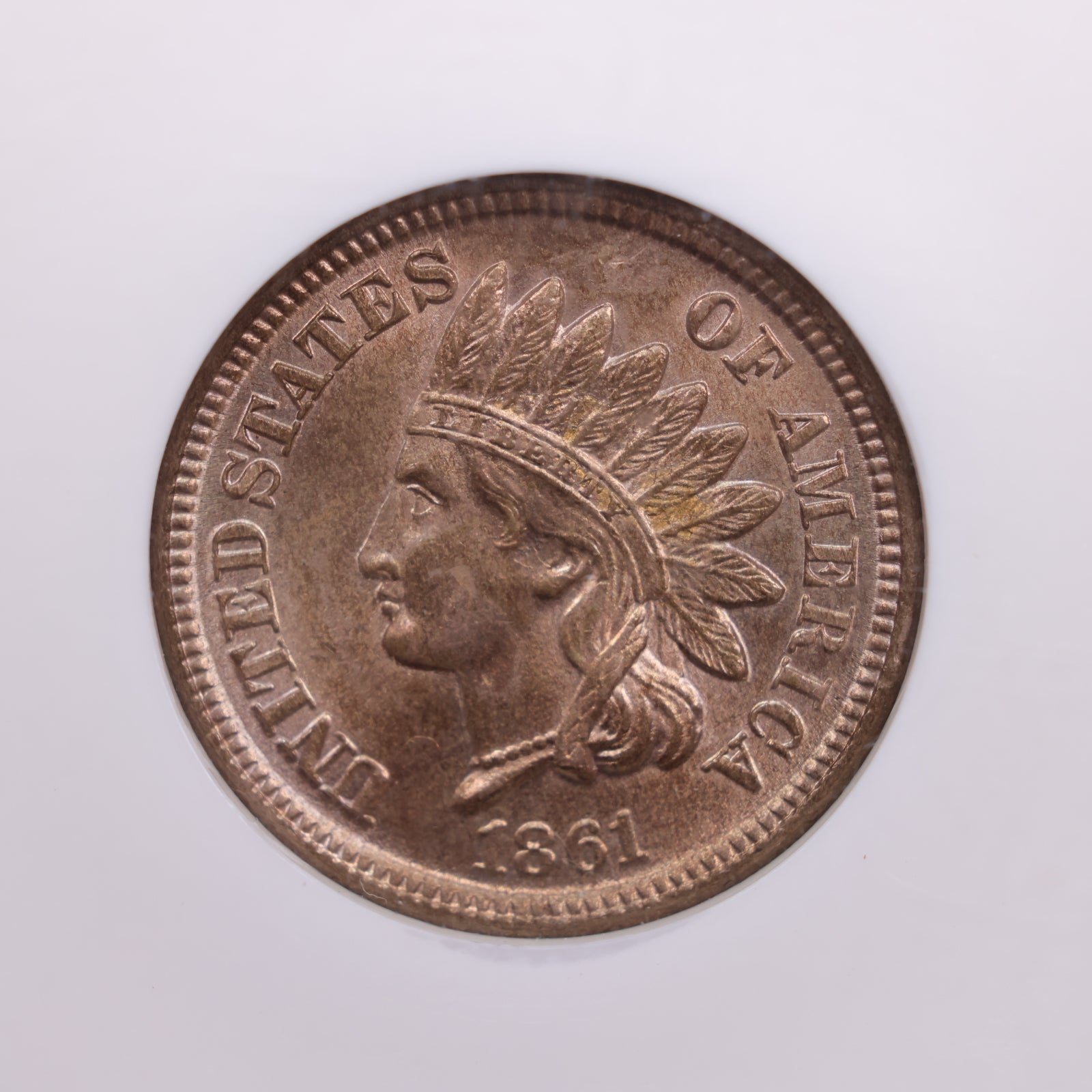 1861 Indian Head Small Cents., NGC MS-64., Store #GCT009