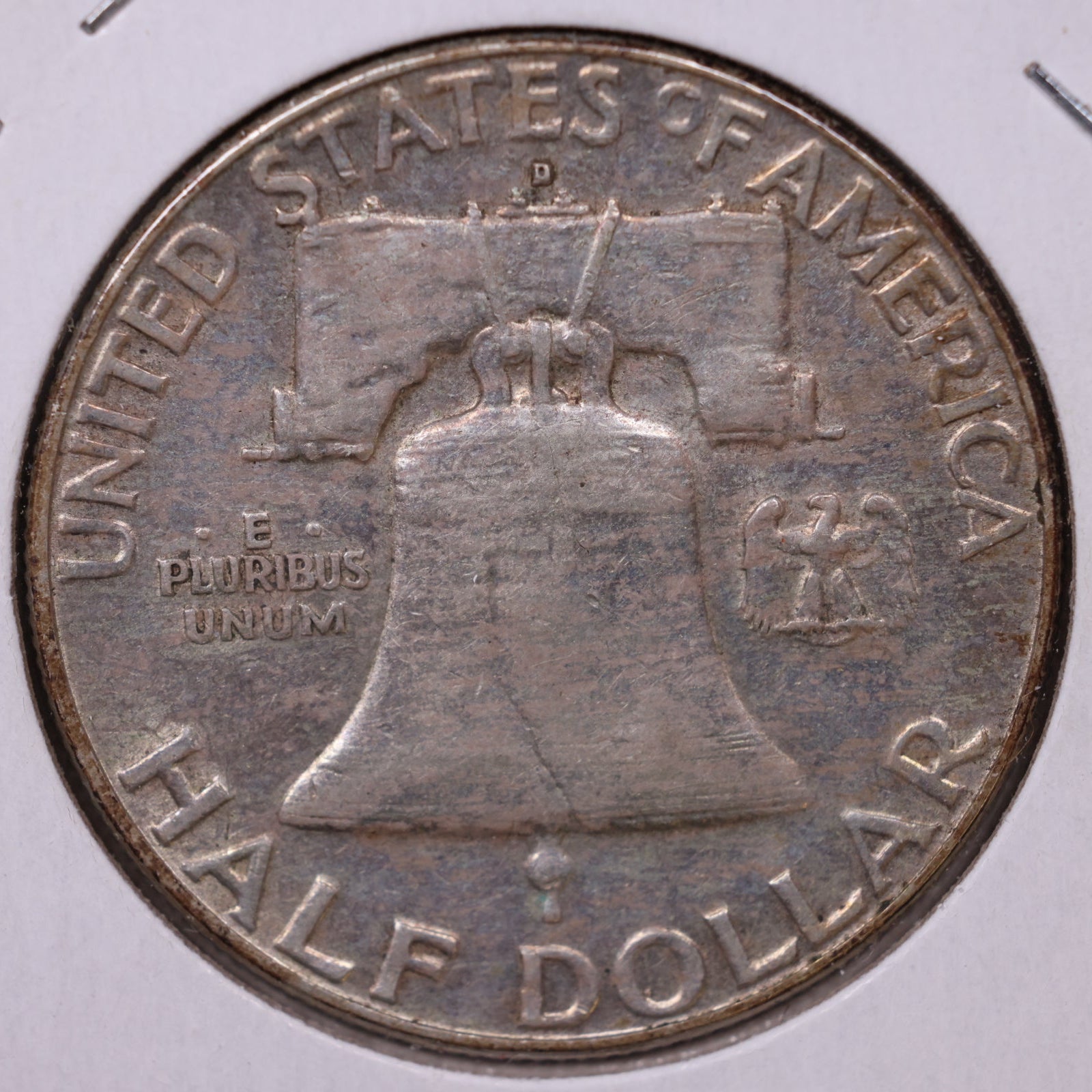1962-D Ben Franklin Half Dollar, Fine Circulated Coin, Store #HR1706
