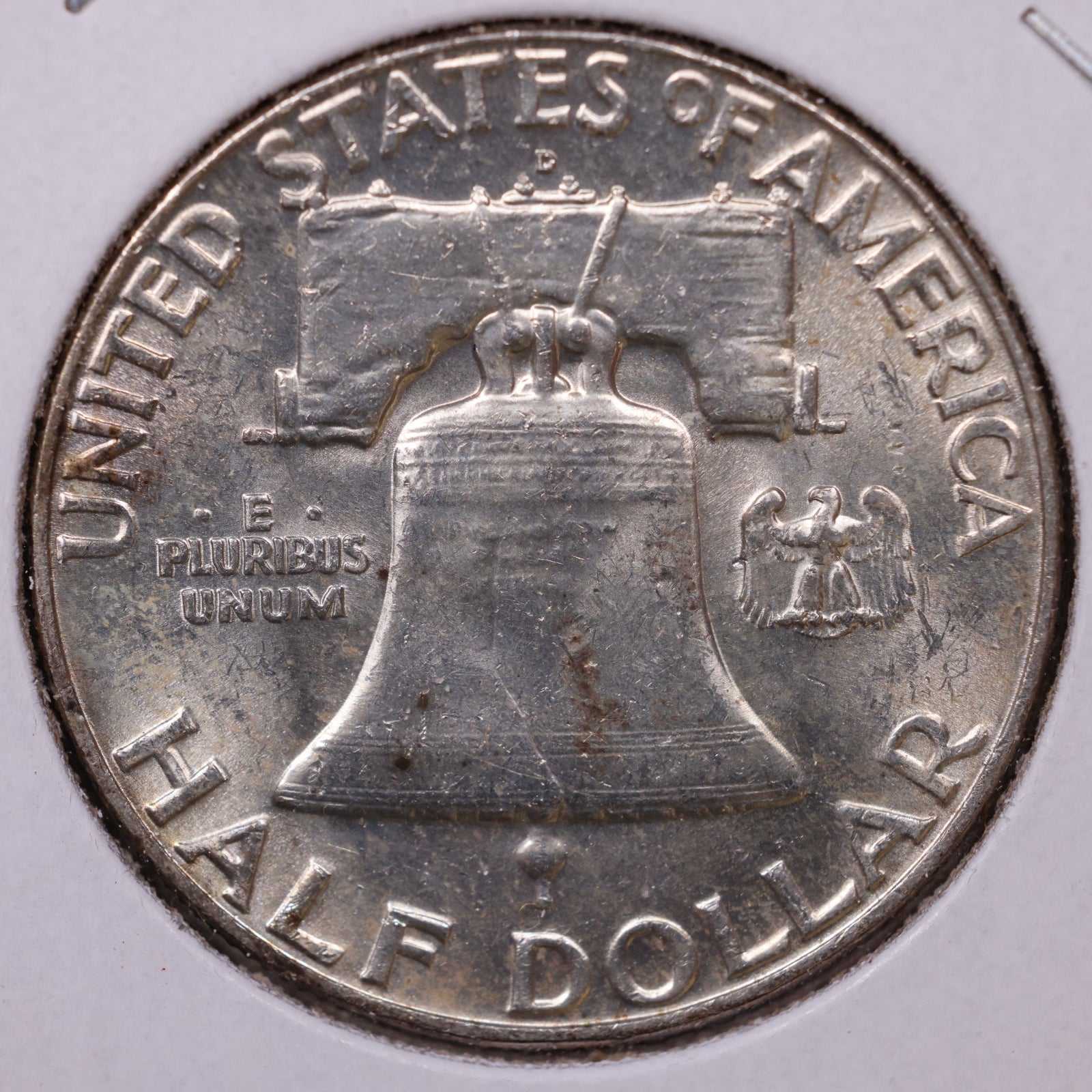 1962-D Franklin Half Dollar, Mint State Uncirculated Coin, Store #HR1710