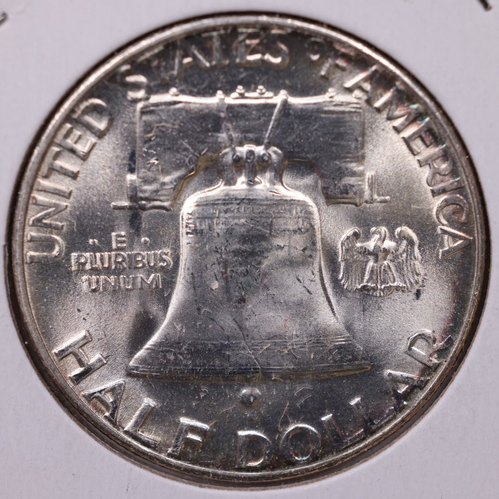 1955 Ben Franklin Half Dollar, Mint State Uncirculated Coin, Store #HR1725