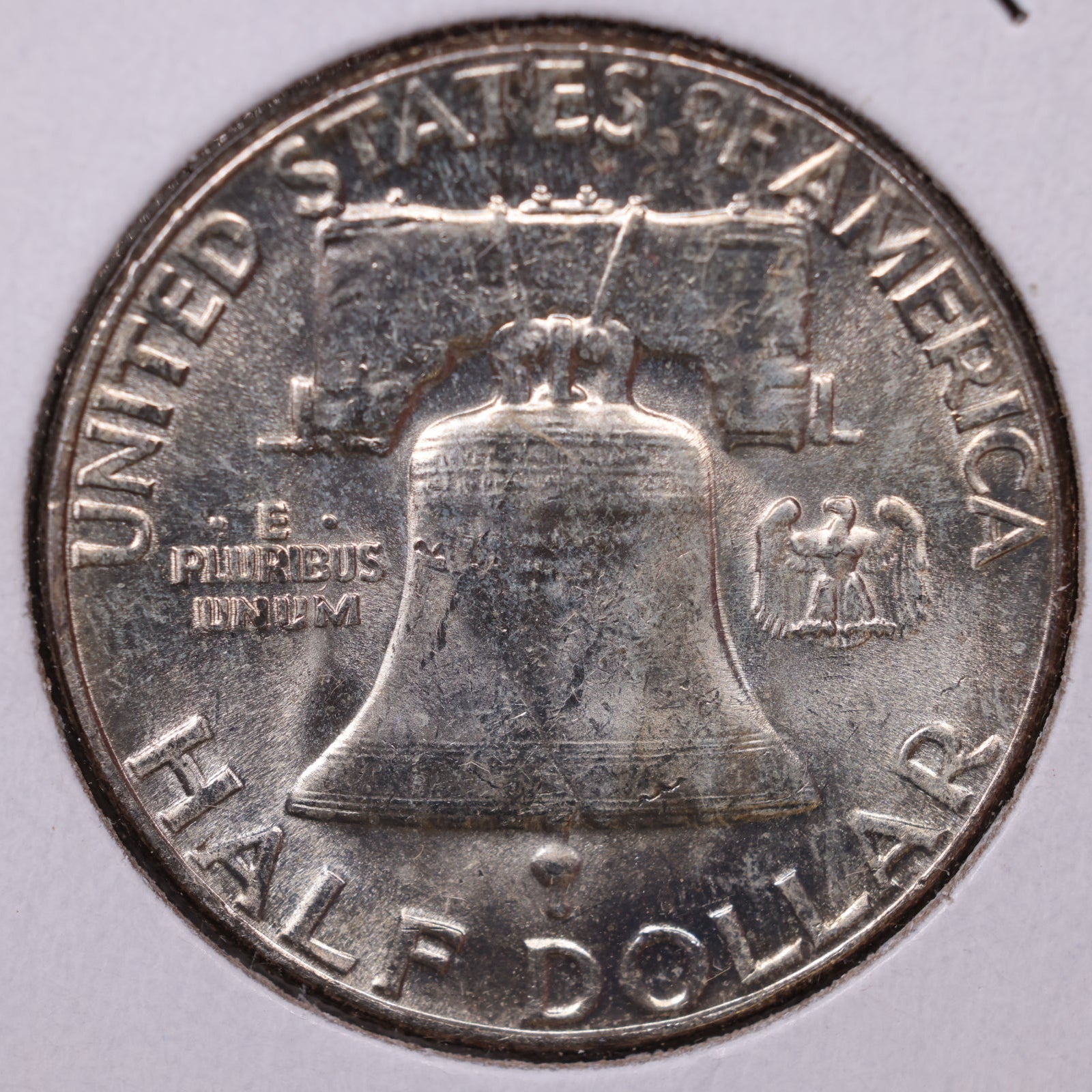 1955 Ben Franklin Half Dollar, Mint State Uncirculated Coin, Store #HR1727