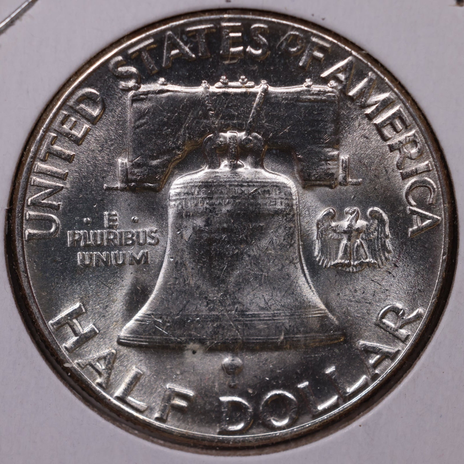 1955 Ben Franklin Half Dollar, Mint State Uncirculated Coin, Store #HR1728