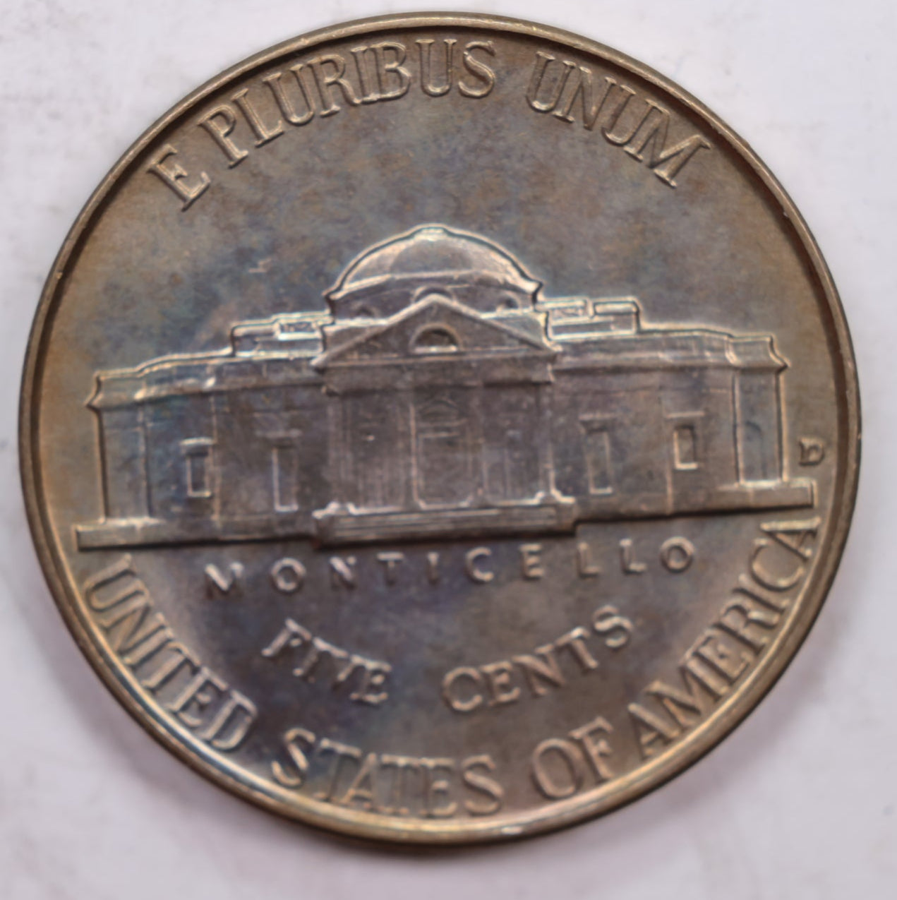 1941-D Jefferson Nickel., Uncirculated, Mint State Coin., Store Sale #NL021.