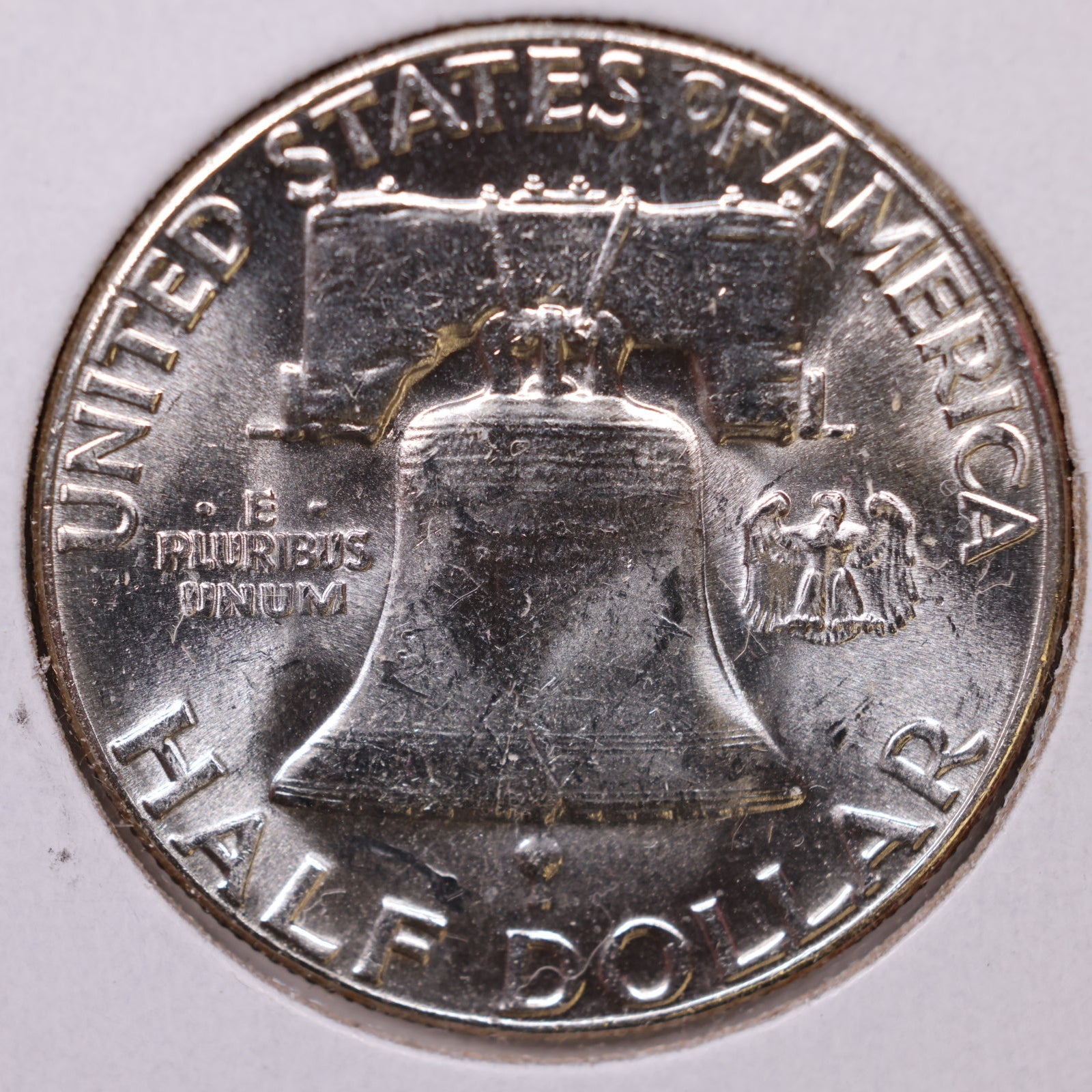 1958 Ben Franklin Half Dollar, Mint State Uncirculated Coin, Store #HR1742