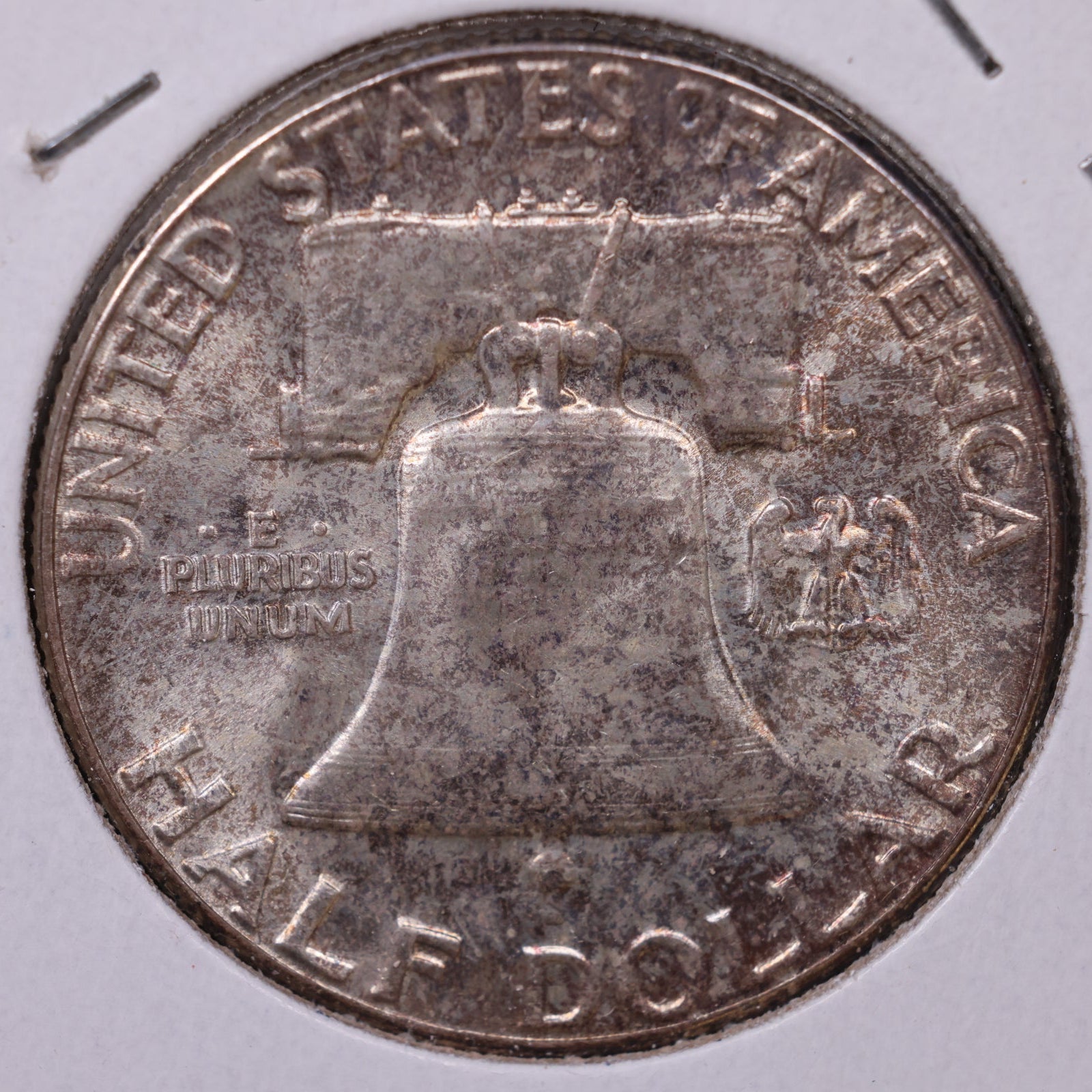 1958 Ben Franklin Half Dollar, Mint State Uncirculated Coin, Store #HR1747