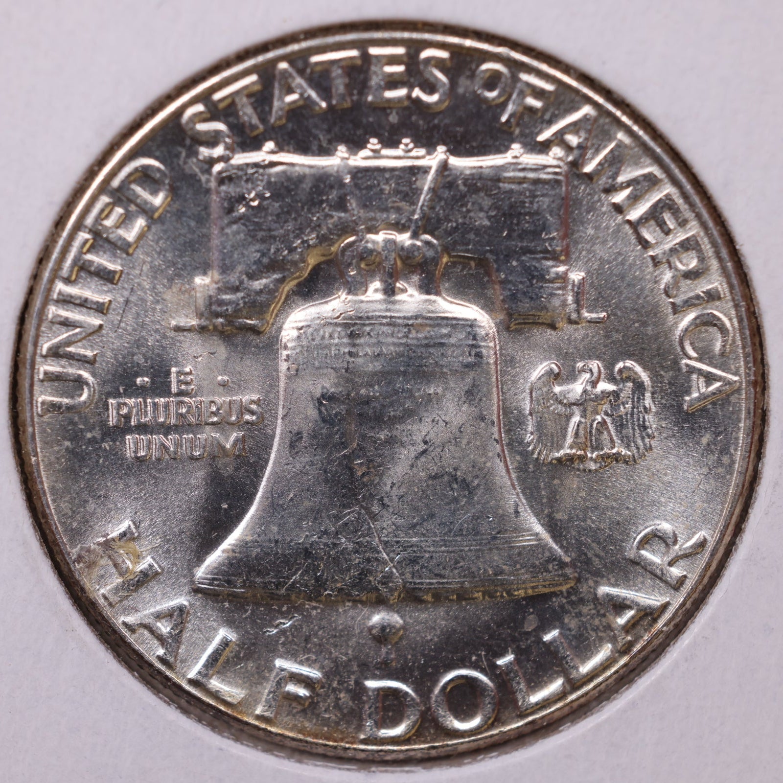 1961 Ben Franklin Half Dollar, Mint State Uncirculated Coin, Store #HR1758