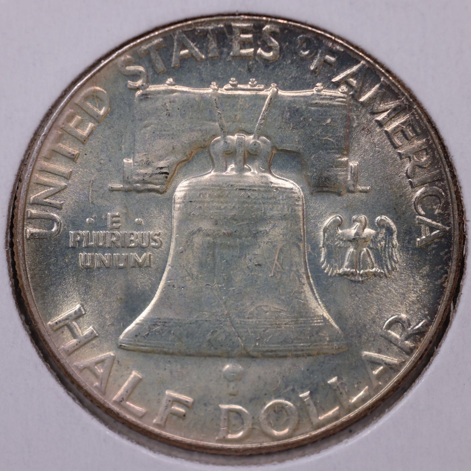 1961 Ben Franklin Half Dollar, Mint State Uncirculated Coin, Store #HR1763