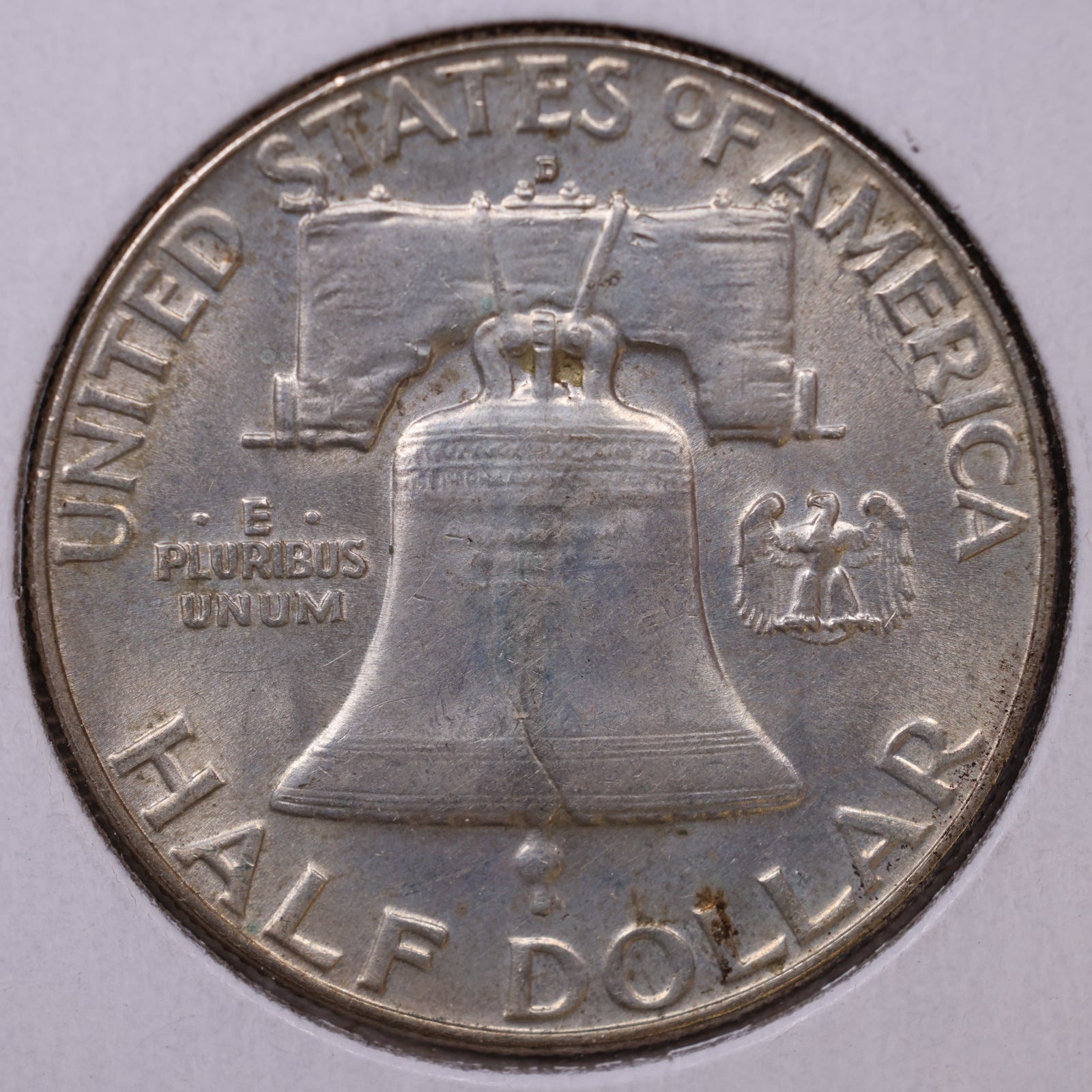 1962-D Franklin Half Dollar, About Uncirculated Coin, Store #HR1773