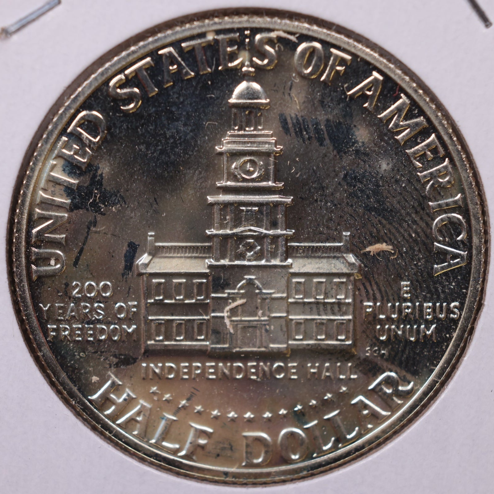 1976-S Kennedy Bicentennial Silver Half Dollar, Proof Uncirculated Coin, Store #HR1796