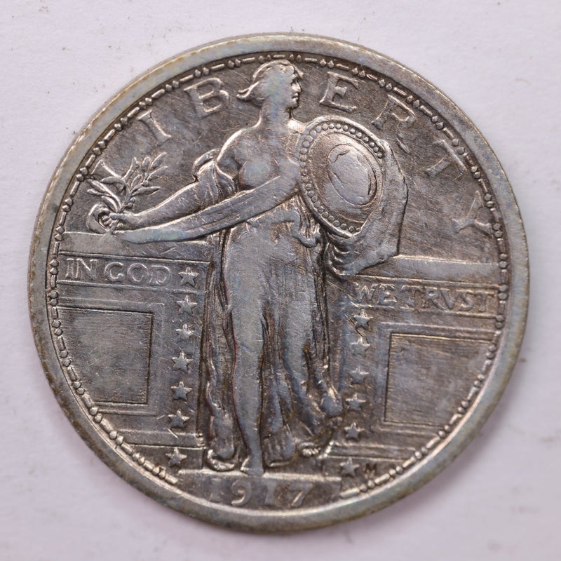 1917 Standing Liberty Silver Quarter, Affordable Collectible Coins. Sale