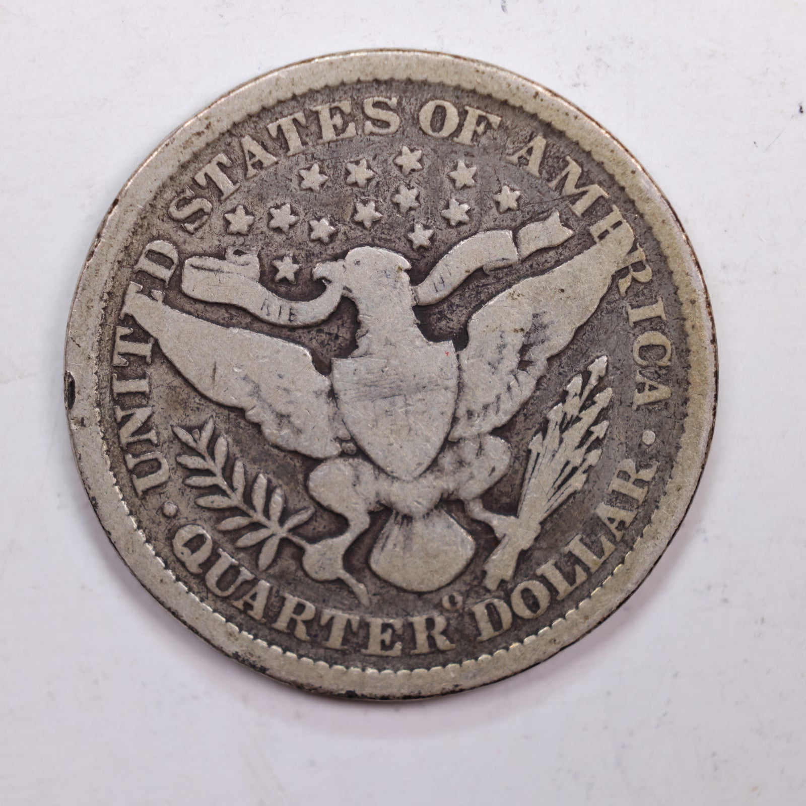 1896-O Barber Silver Quarter., Very Good, Circulated Coin., Store #QR0261.