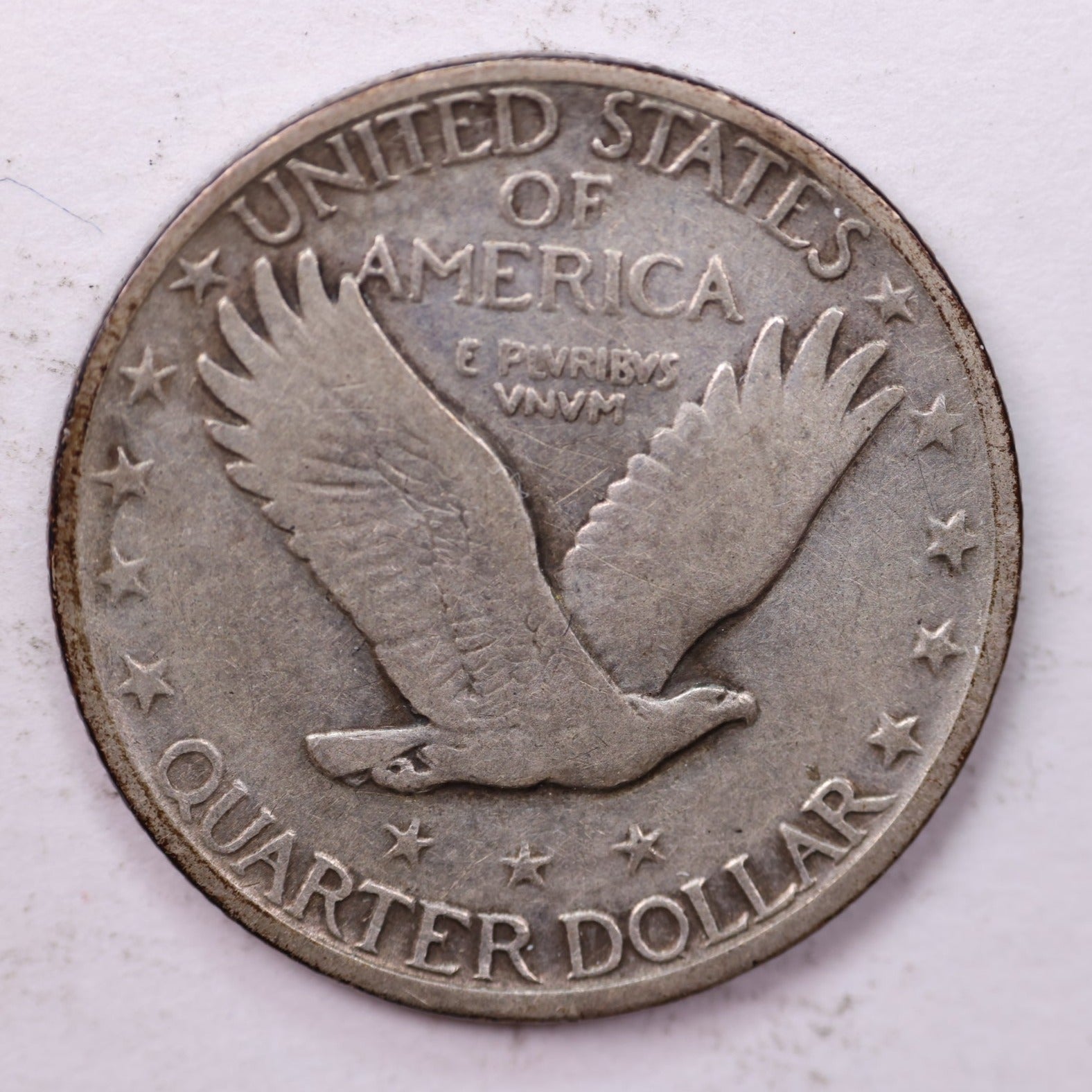 1919-D Standing Liberty Silver Quarter, Very Fine Collectible Coins. Sale #QR1559.
