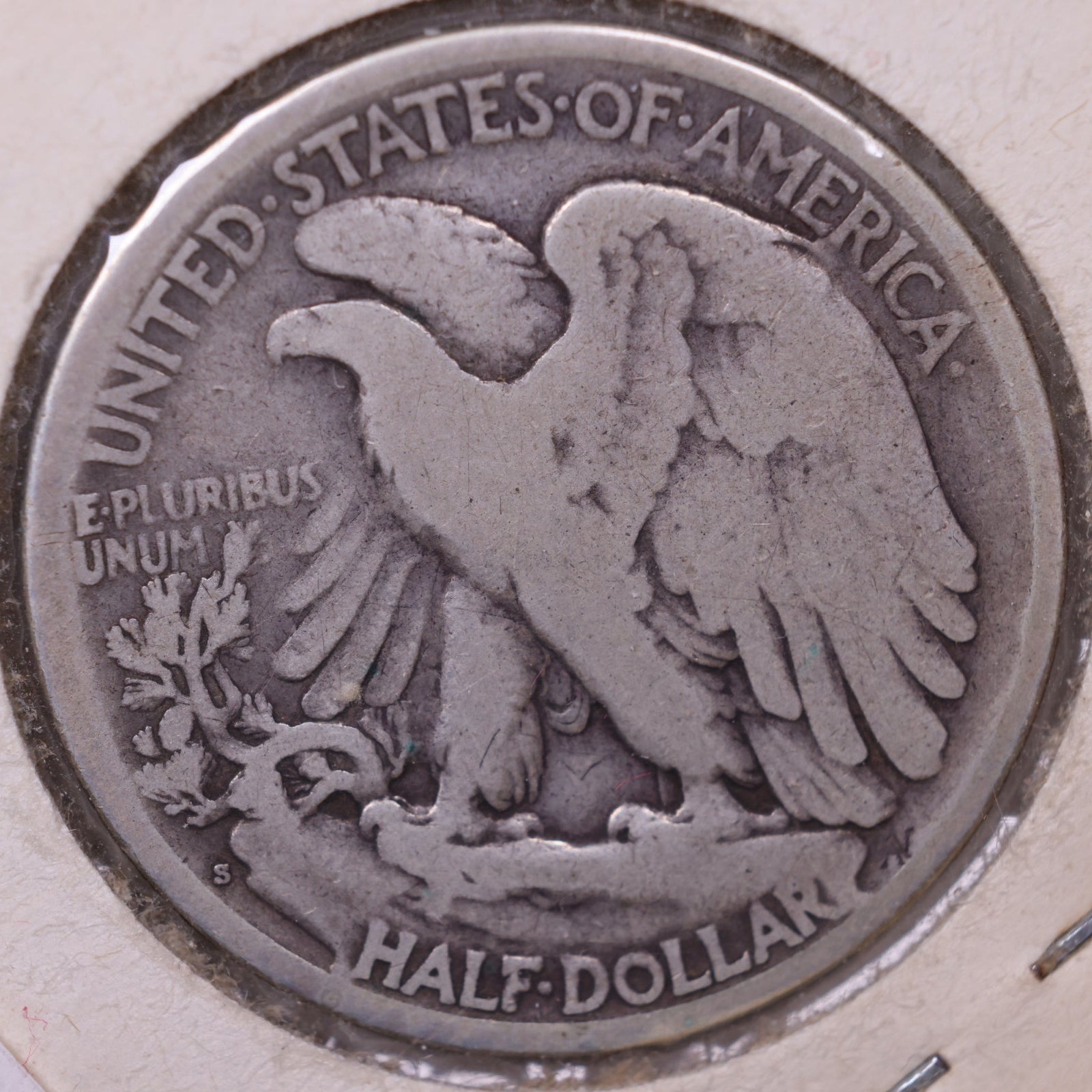 1918-S Walking Liberty Half Dollar, Very Good Circulated Coin, Store #HR026