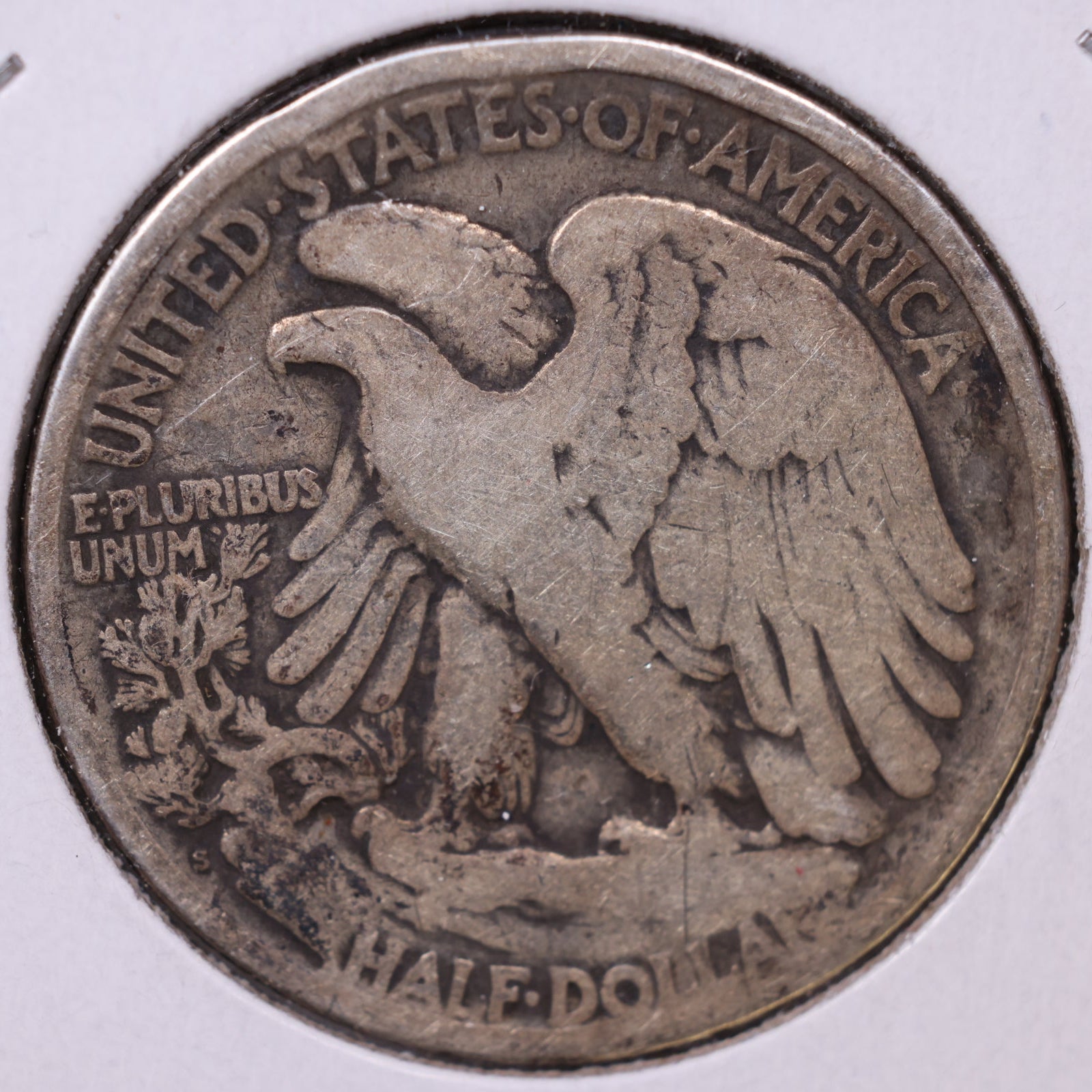 1918-S Walking Liberty Half Dollar, Good Circulated Coin, Store #HR029