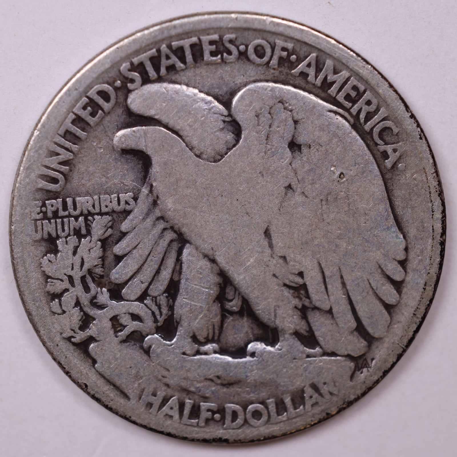 1919 Walking Liberty Half Dollar, Good Circulated Coin, Store #HR031