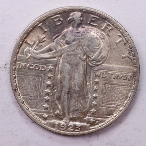 1923 Standing Liberty Silver Quarter, Affordable Collectible Coins. Sale #0353421