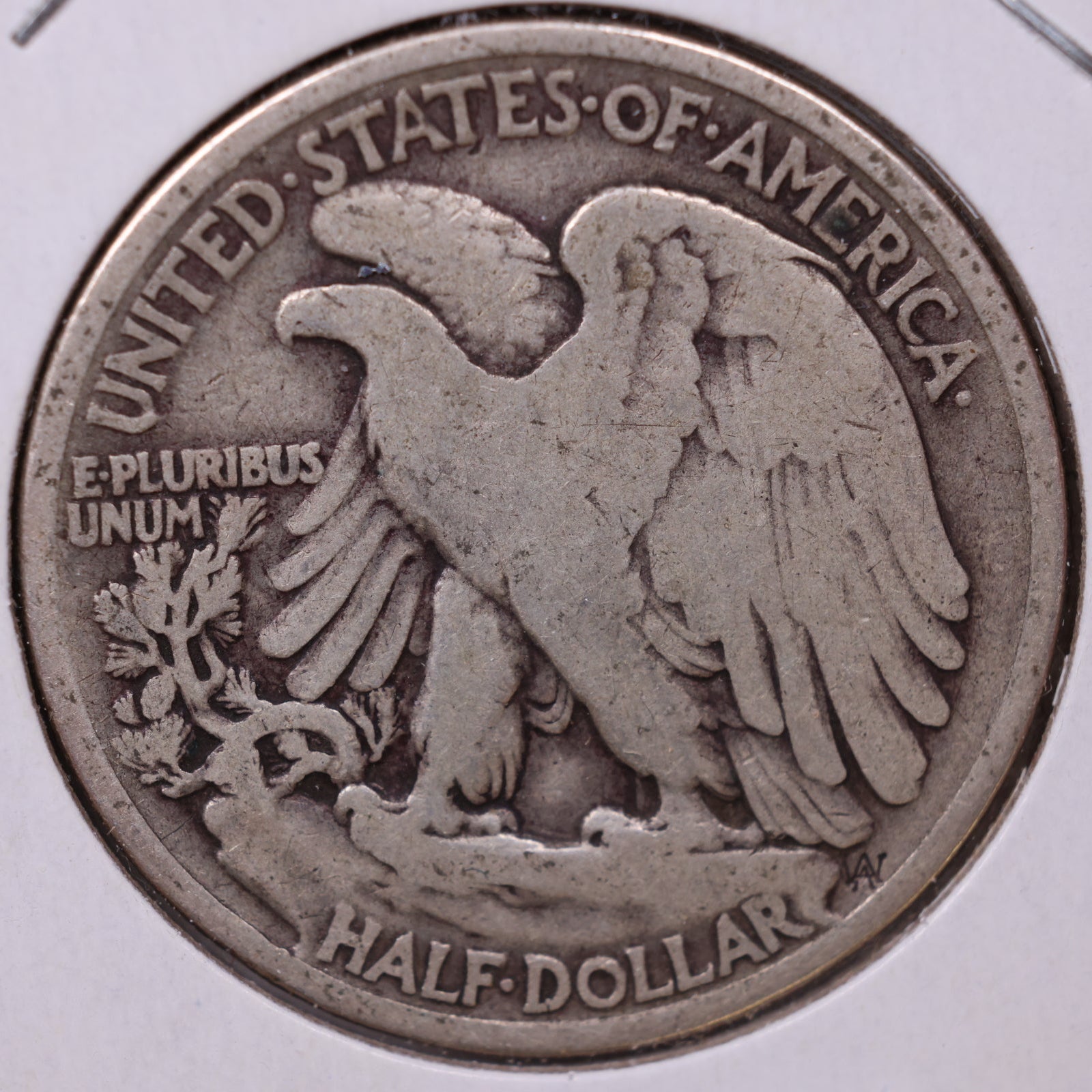 1920 Walking Liberty Half Dollar, Very Good Circulated Coin, Store #HR047