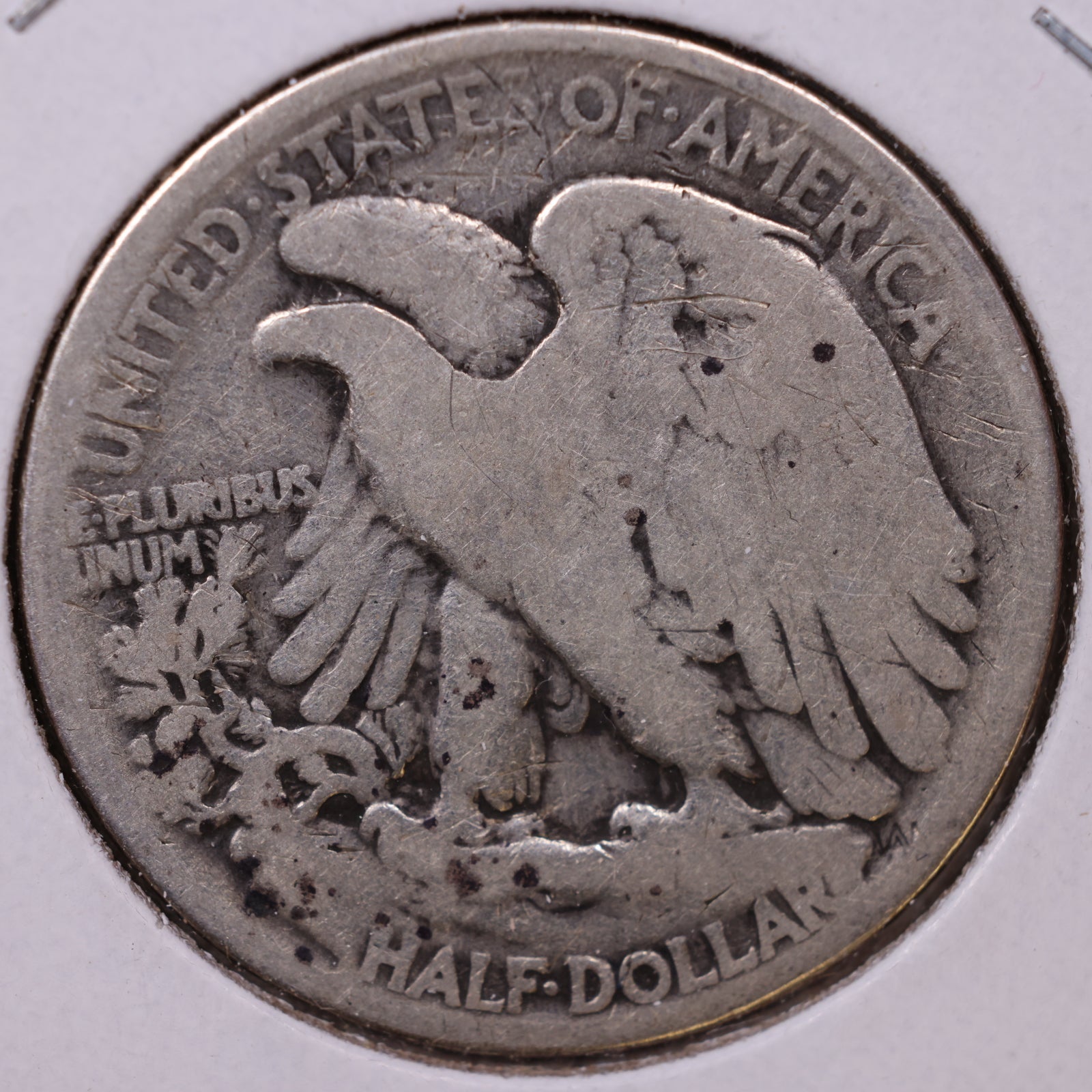 1920 Walking Liberty Half Dollar, About Good Circulated Coin, Store #HR057
