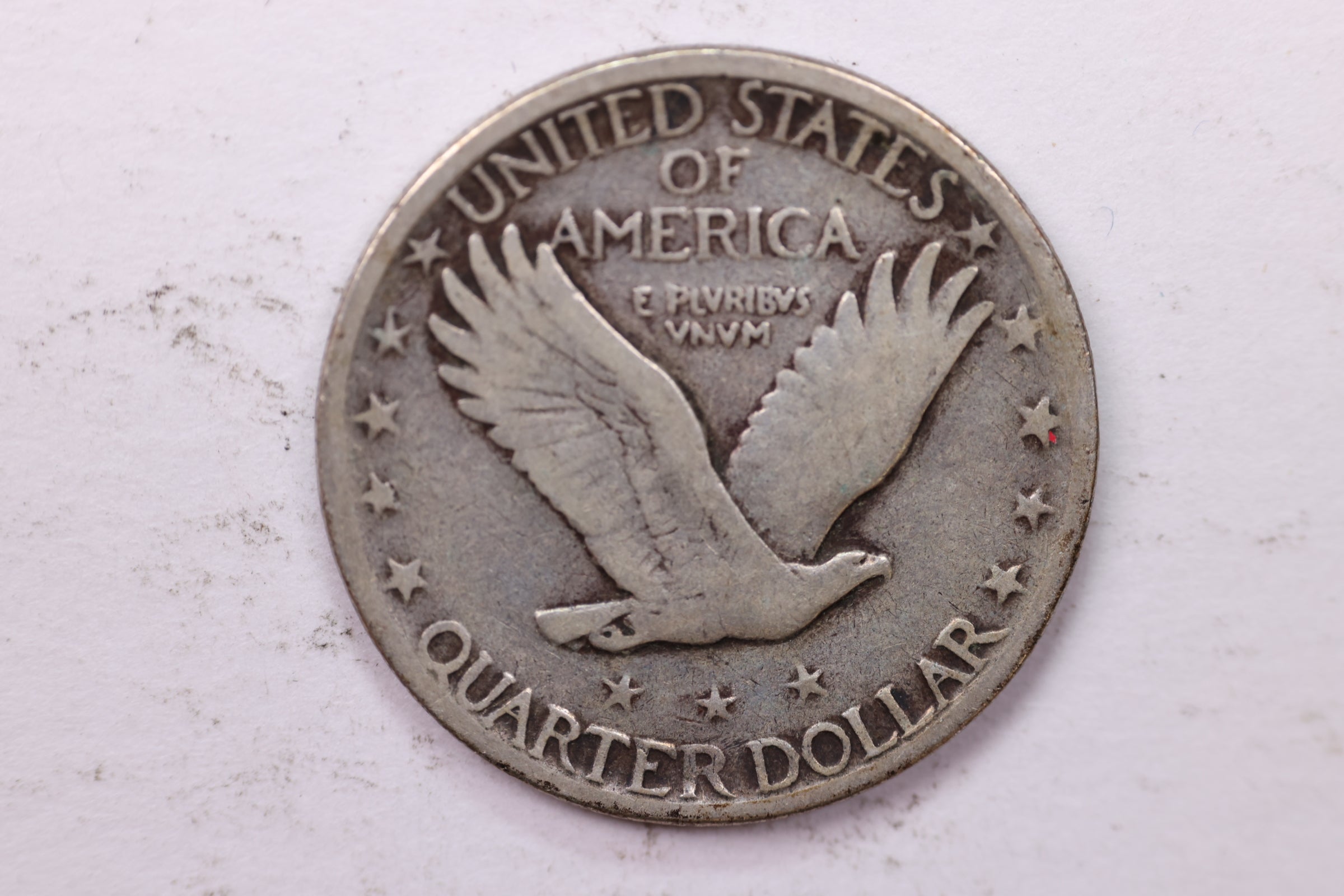 1927-S Standing Liberty Silver Quarter, Very Fine Circulated Coins. Sale #QR1663.