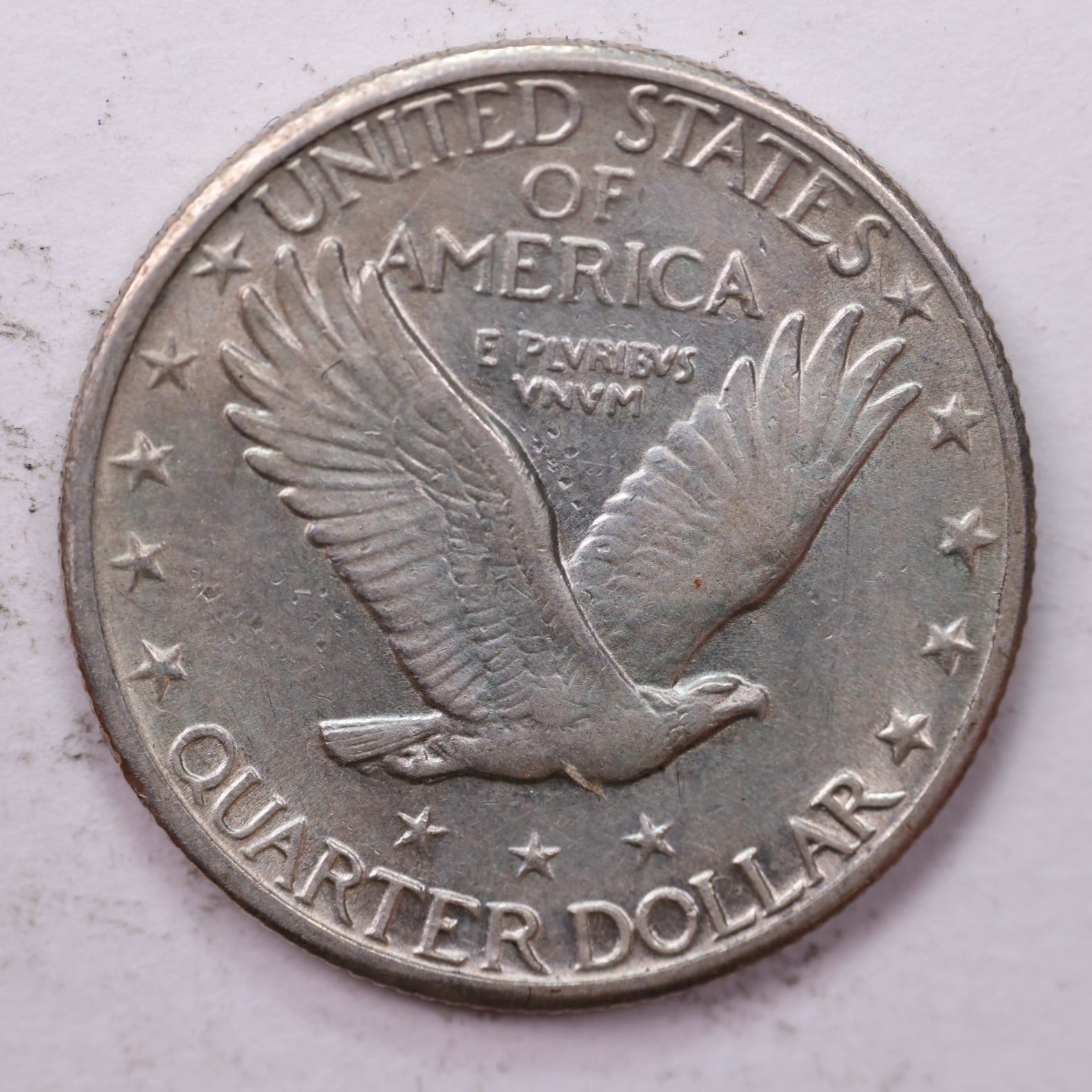 1929 Standing Liberty Silver Quarter, About Uncirculated/Slider. Sale #QR1668