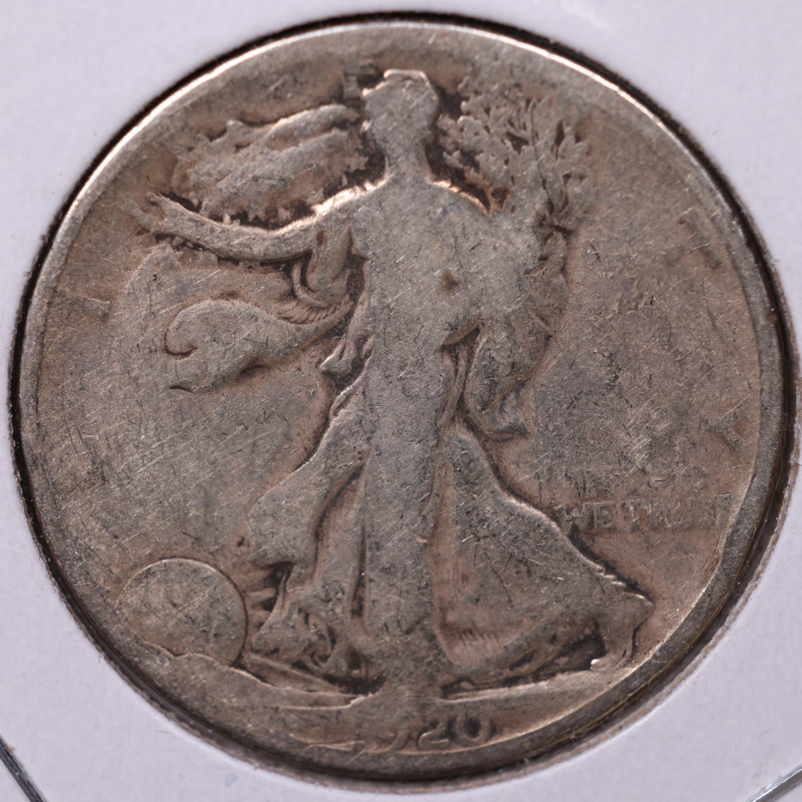 1920-S Walking Liberty Half Dollar, Good Circulated Coin, Store #HR077