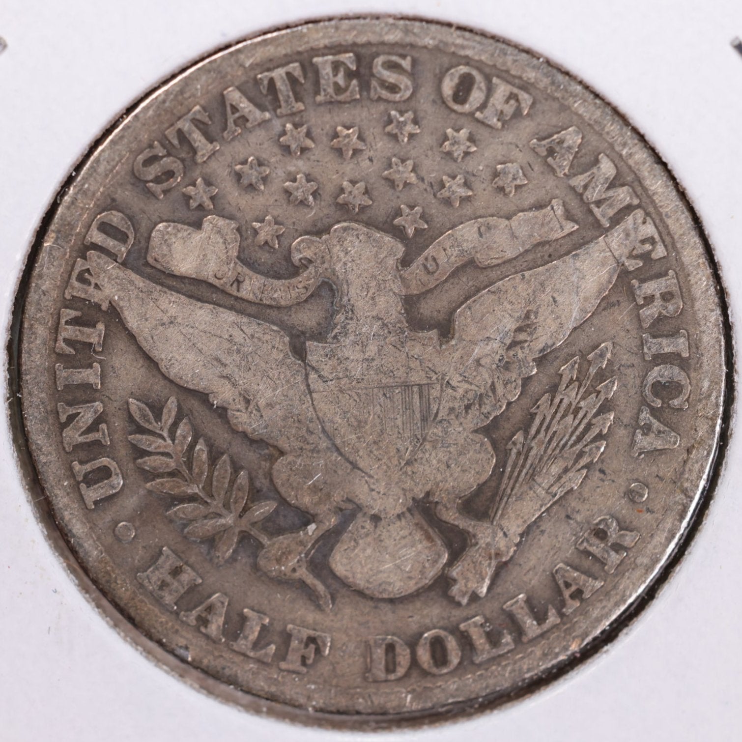 1909 Barber Half Dollar, Very Good Circulated Coin, Store #HR0954