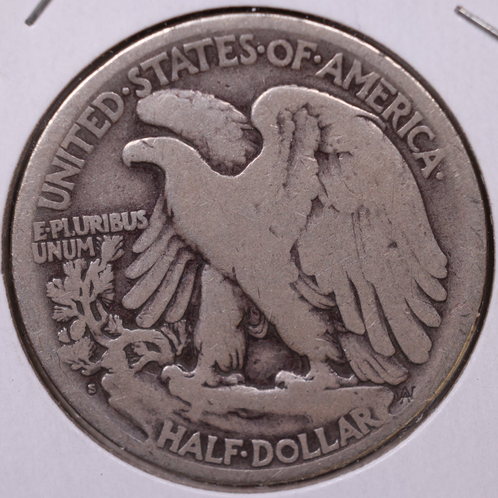 1921-S Walking Liberty Half Dollar, Very Good Circulated Coin, Store #HR113