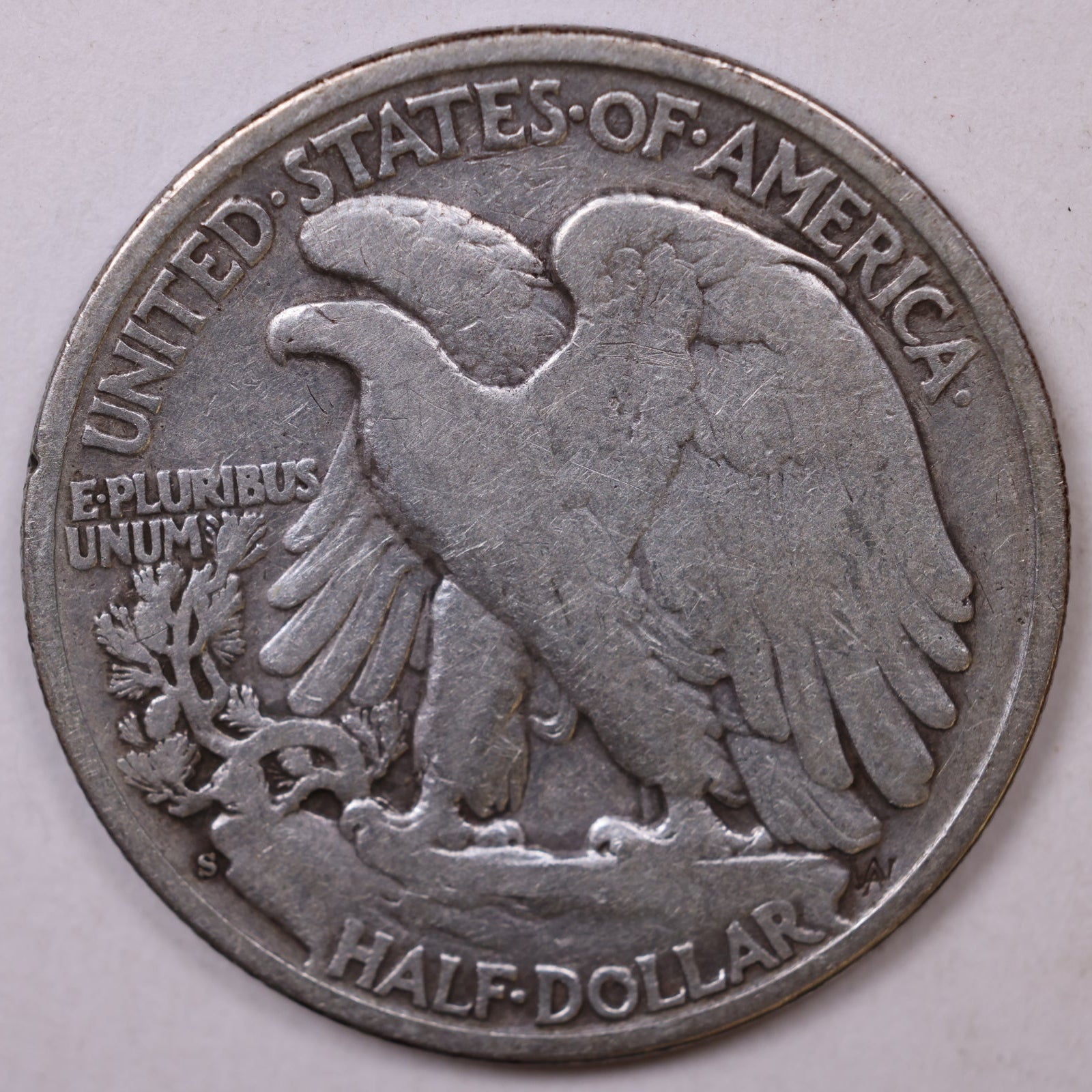 1928-S Walking Liberty Half Dollar, Very Good+ Circulated Coin, Store #HR124