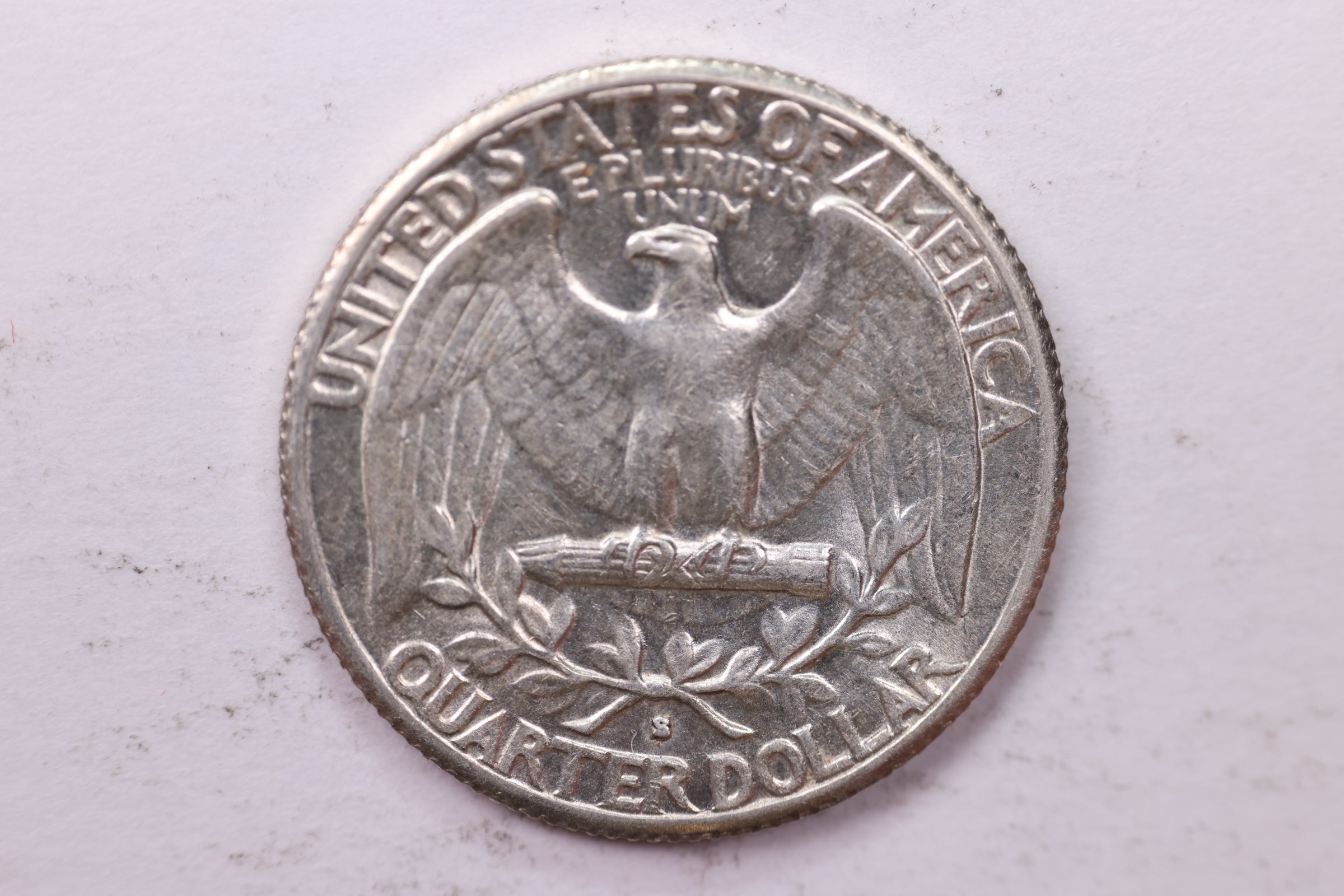 1935-S Washington Silver Quarter, Affordable Circulated Collectible Coin. Sale #0353477