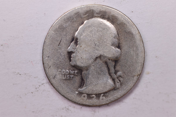 1936-D Washington Silver Quarter, Affordable Circulated Collectible Coin. Sale #0353481