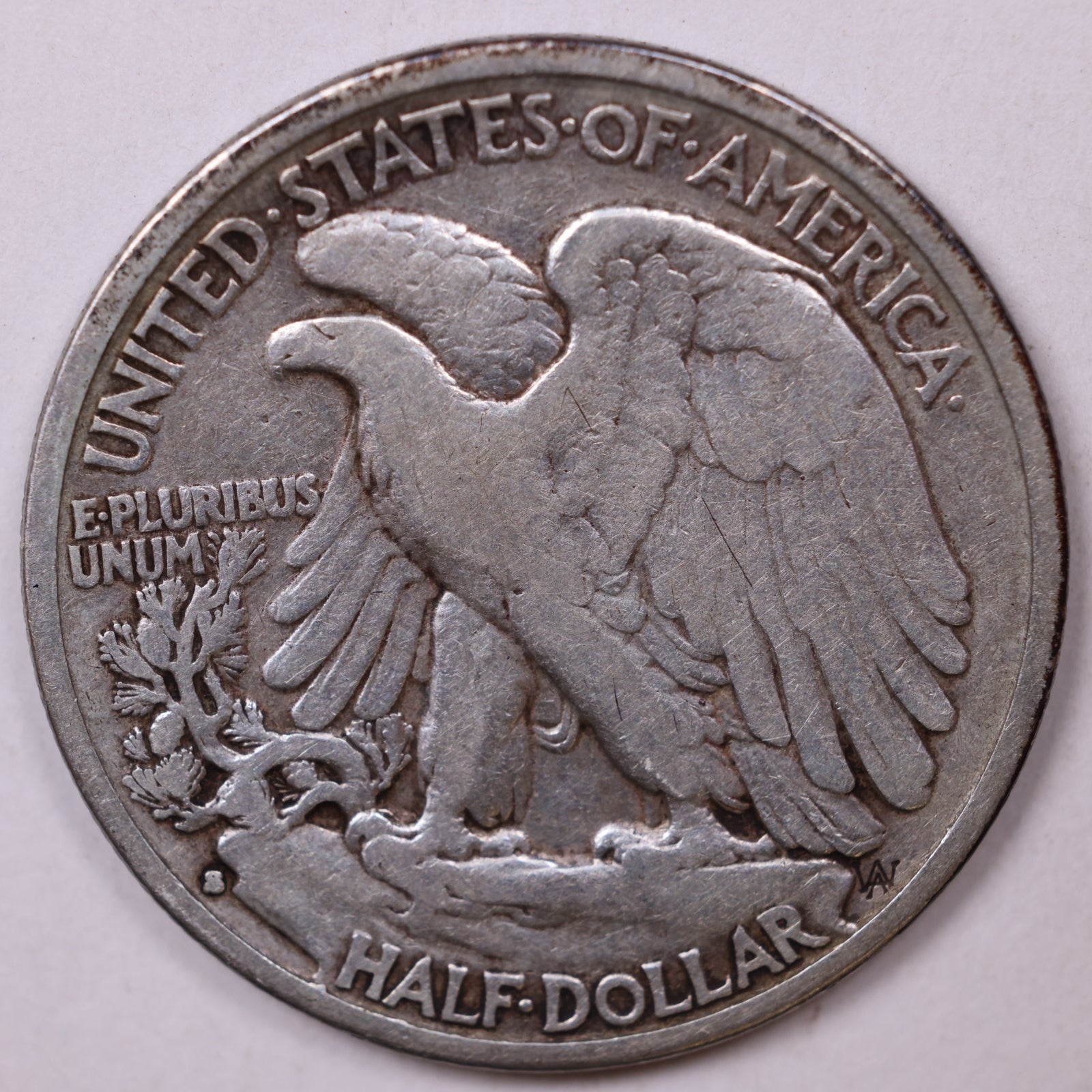1935-S Walking Liberty Half Dollar, Fine Circulated Coin, Store #HR138