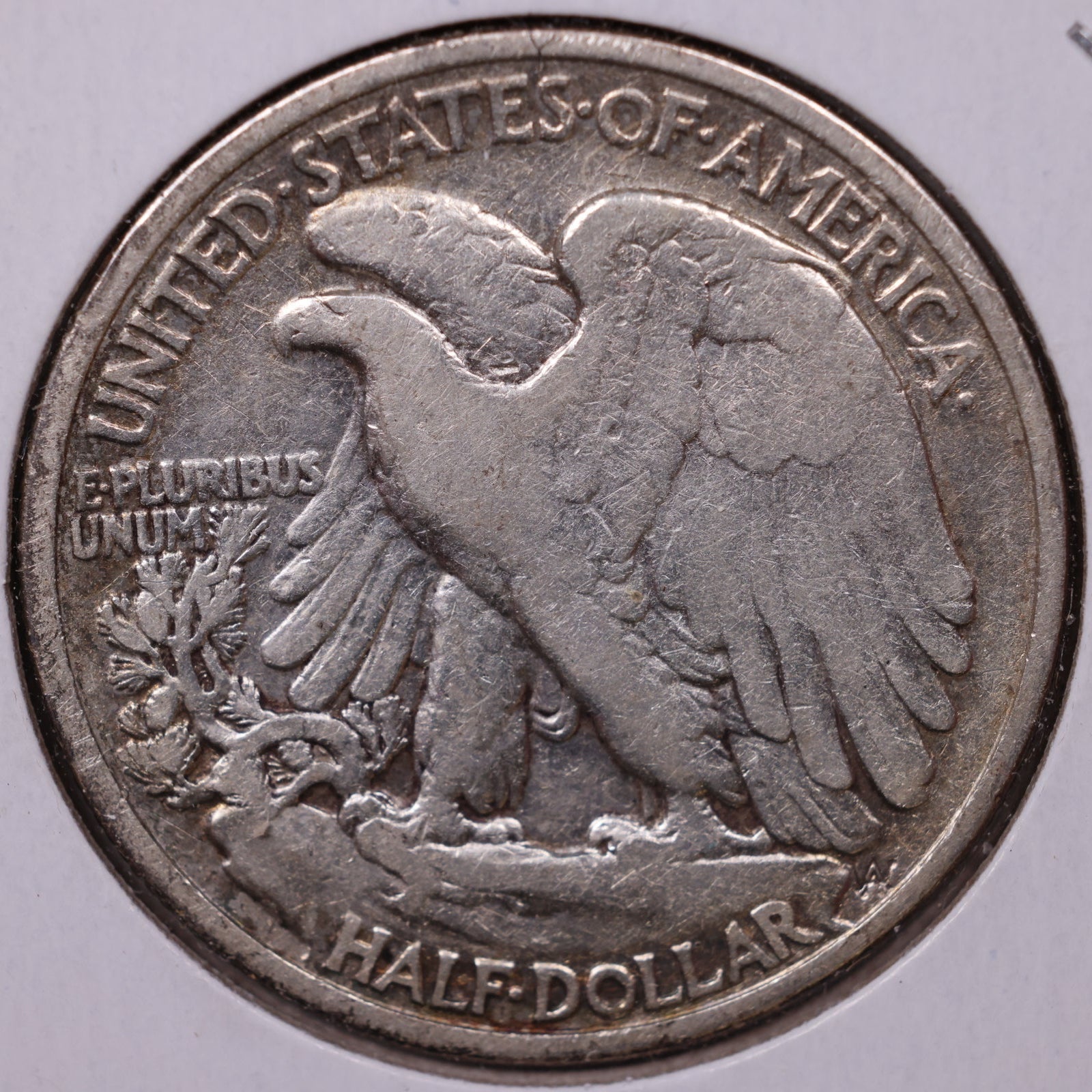 1939 Walking Liberty Half Dollar, Fine Circulated Coin, *Cleaned* Store #HR172