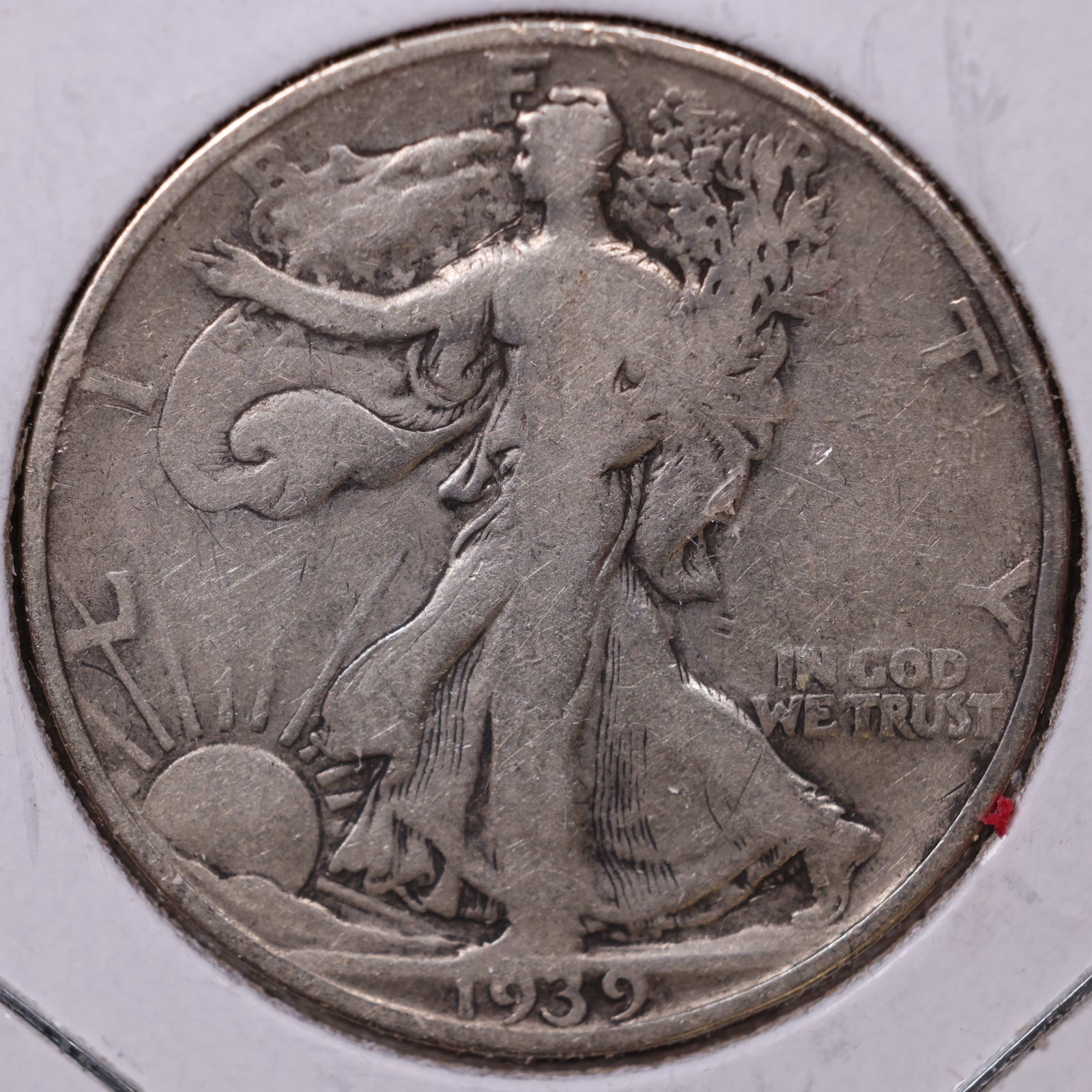 1939-S Walking Liberty Half Dollar, Very Good Circulated Coin, Store #HR223