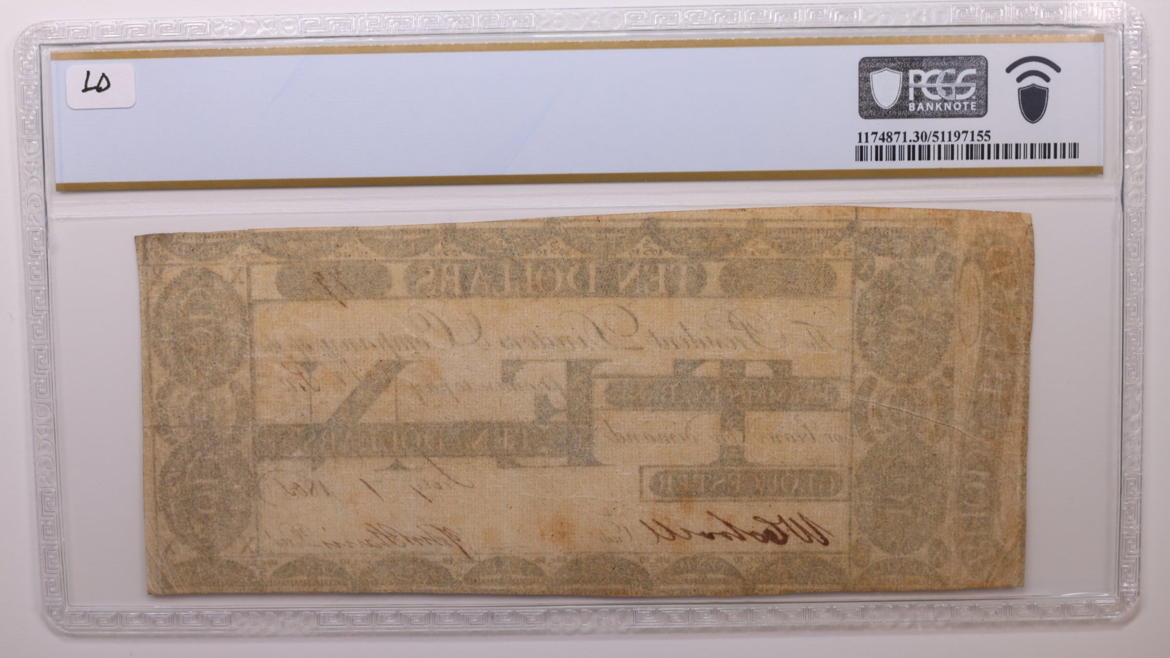 1808 $10, Gloucester, R.I.., Obsolete Currency, PCGS VF30, Store #GRI003.
