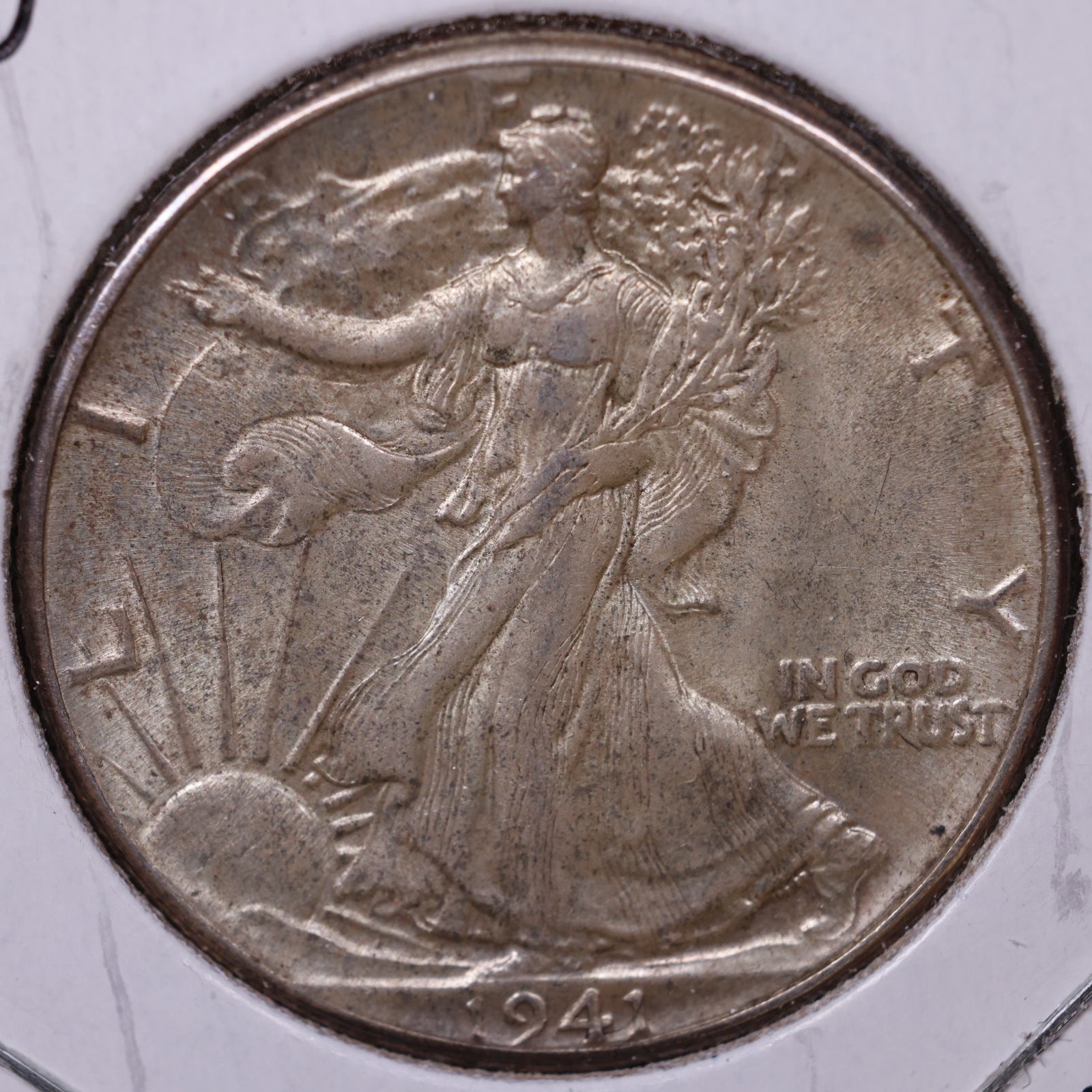 1941 Walking Liberty Half Dollar, Uncirculated Mint Coin, Store #HR243