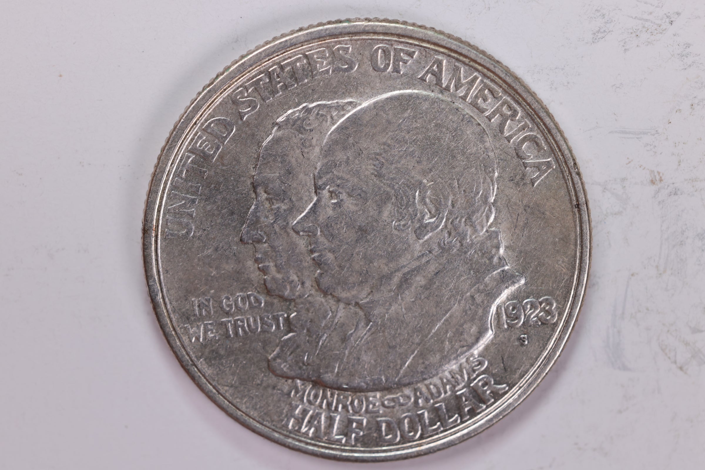 1923-S Monroe Doctrine Commemorative, Circulated Coin., Store Sale #1985