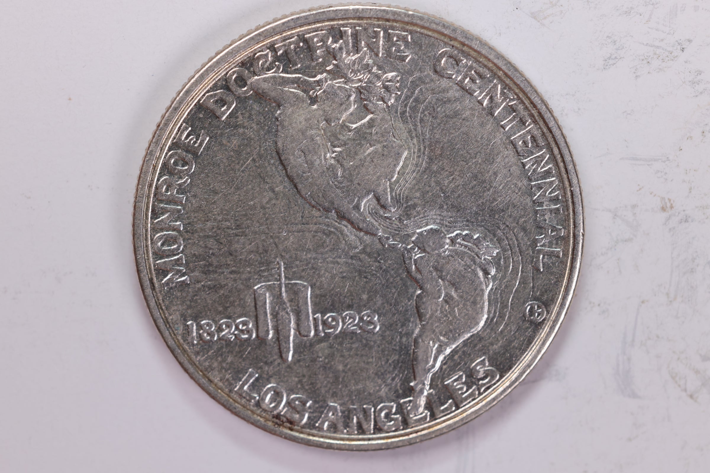 1923-S Monroe Doctrine Commemorative, Circulated Coin., Store Sale #1985