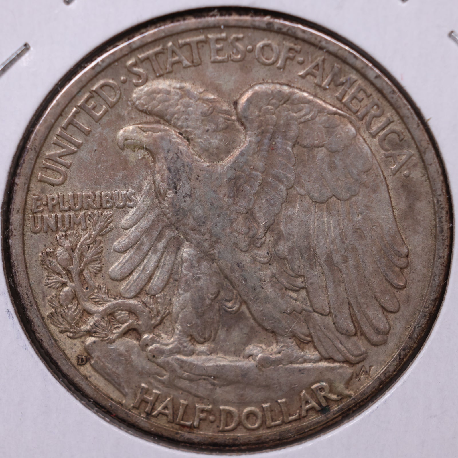 1941-D Walking Liberty Half Dollar, Extra Fine Circulated Coin, Store #HR253
