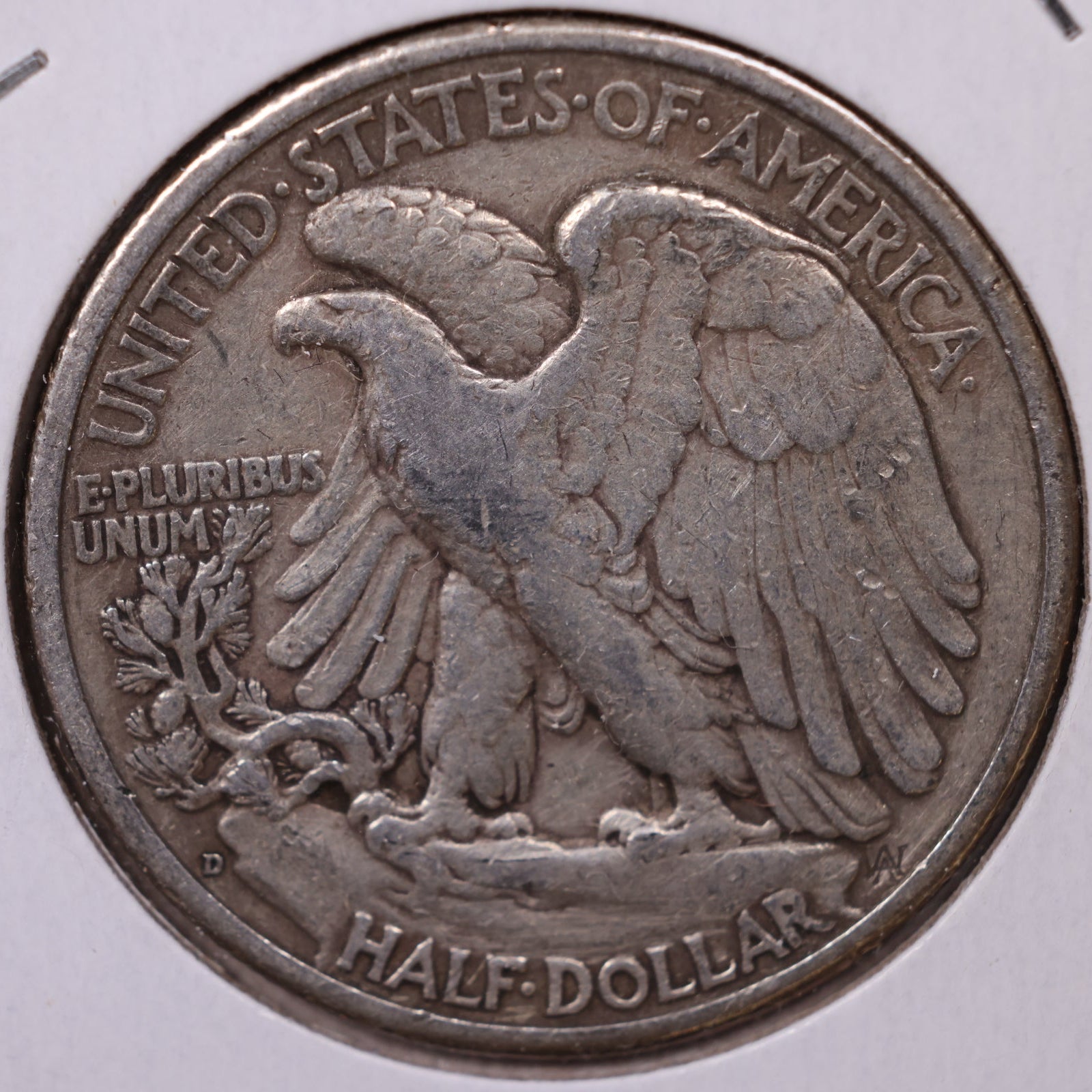 1941-D Walking Liberty Half Dollar, Very Fine Circulated Coin, Store #HR267