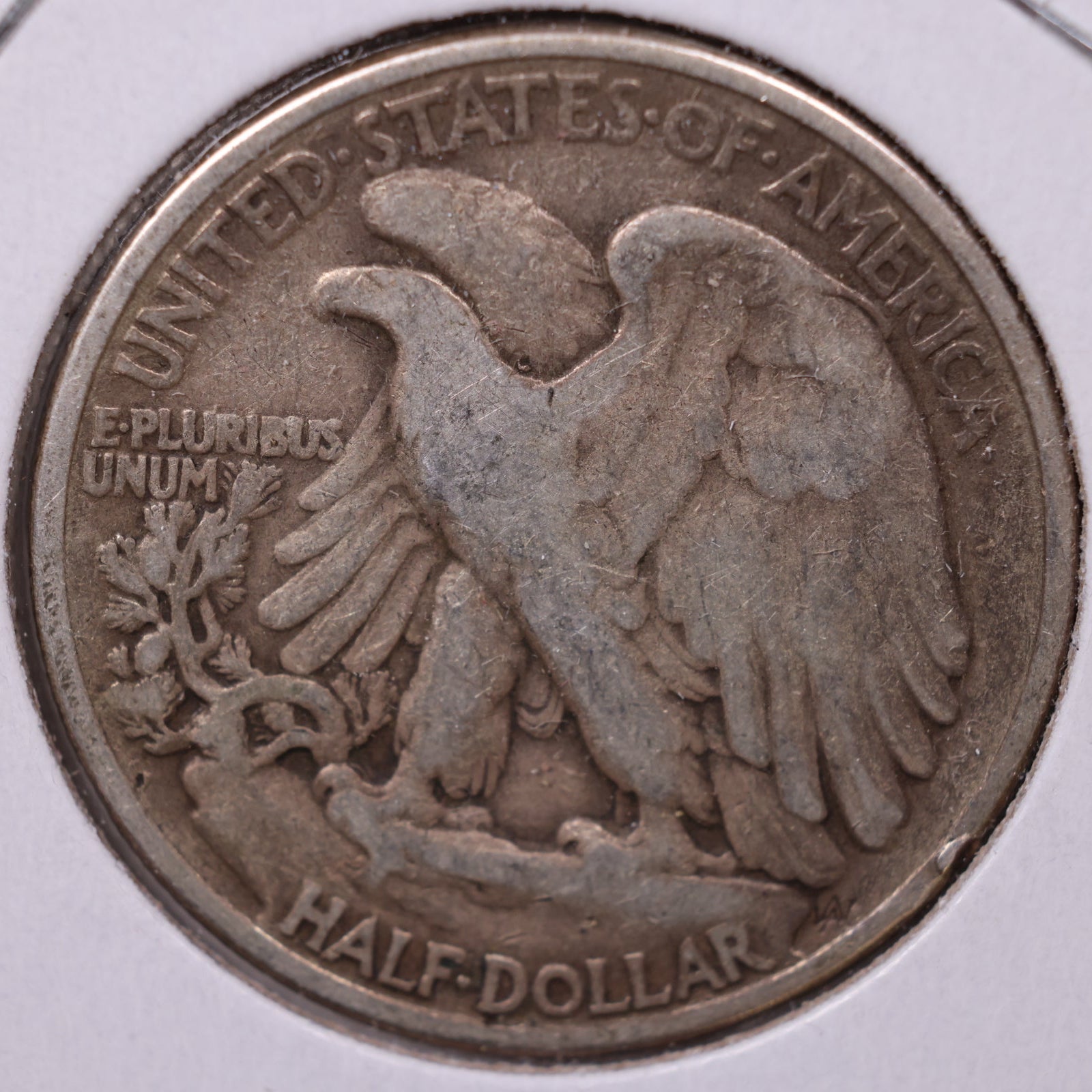 1942 Walking Liberty Half Dollar, Very Good Circulated Coin, Store #HR286