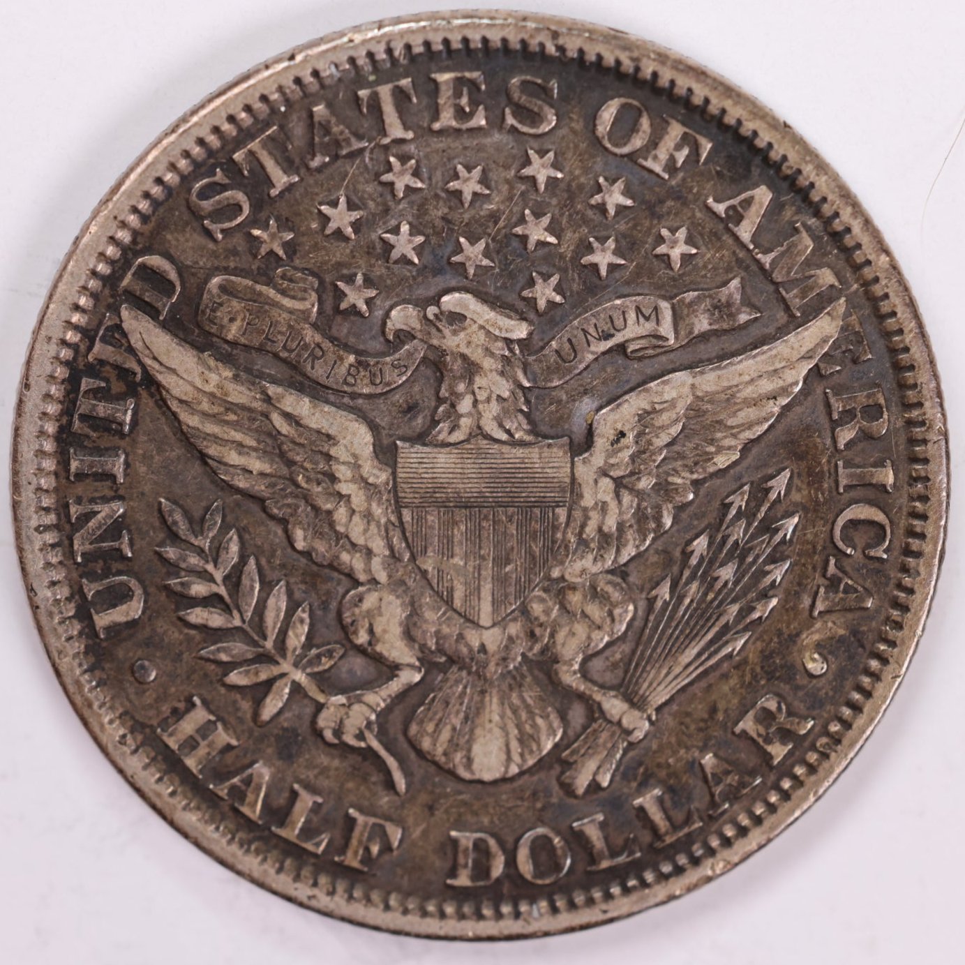1901 Barber Half Dollar, Very Fine+ Circulated Coin, Store #HR1130