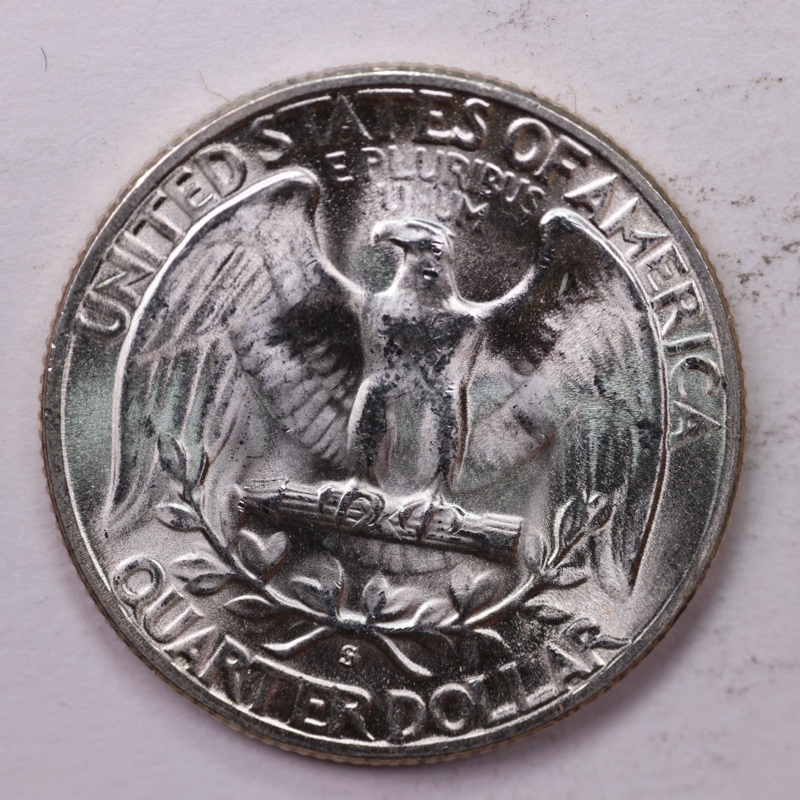 1951-D Washington Silver Quarter, Mint State Uncirculated Coin, Store #QR1748
