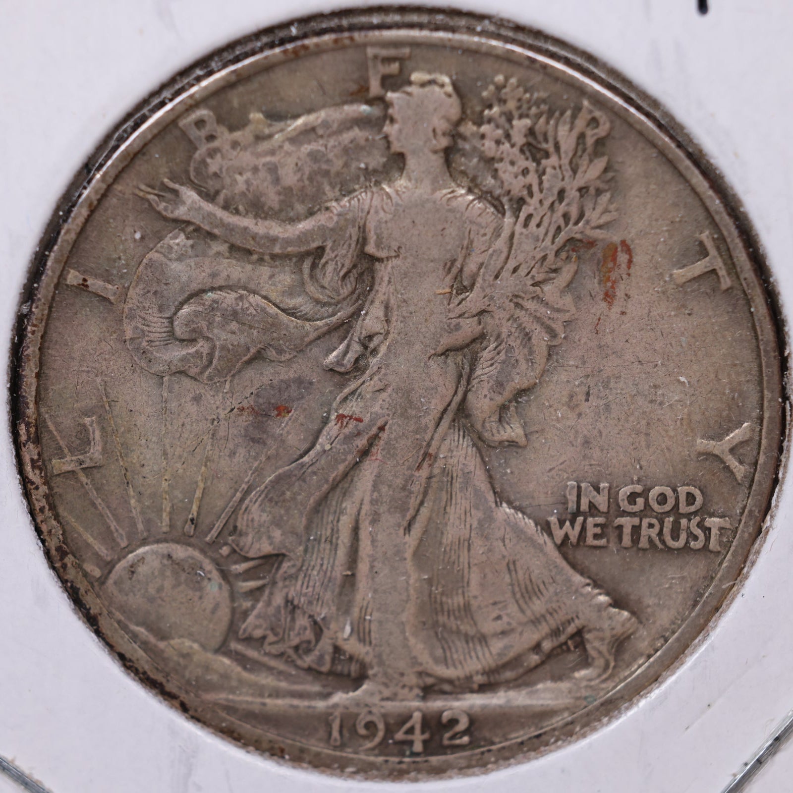 1942-D Walking Liberty Half Dollar, Very Fine Coin, Store #HR331